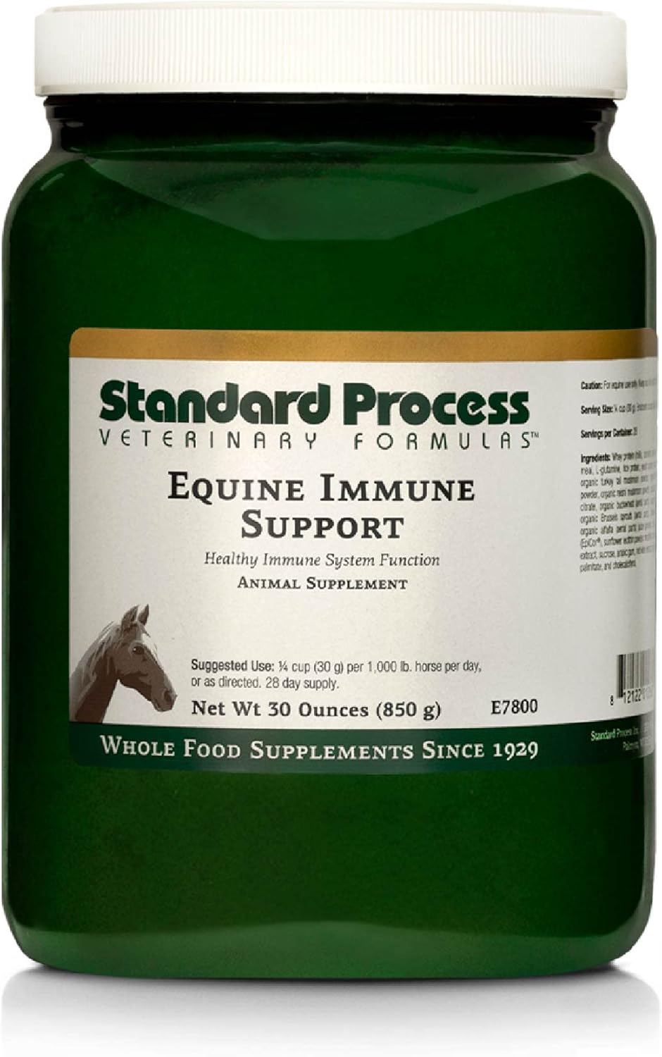 Standard Process Equine Immune Support Supplement - Supports Horse Health with Vitamin A & Whey Protein - 850 g