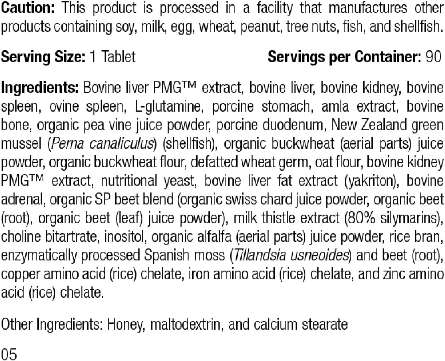 Standard Process Feline Hepatic Support Tablets - Liver Health Supplement for Cats - Supports Hepatic Circulation, Metabolism, and Immune Function - 90 Tablets