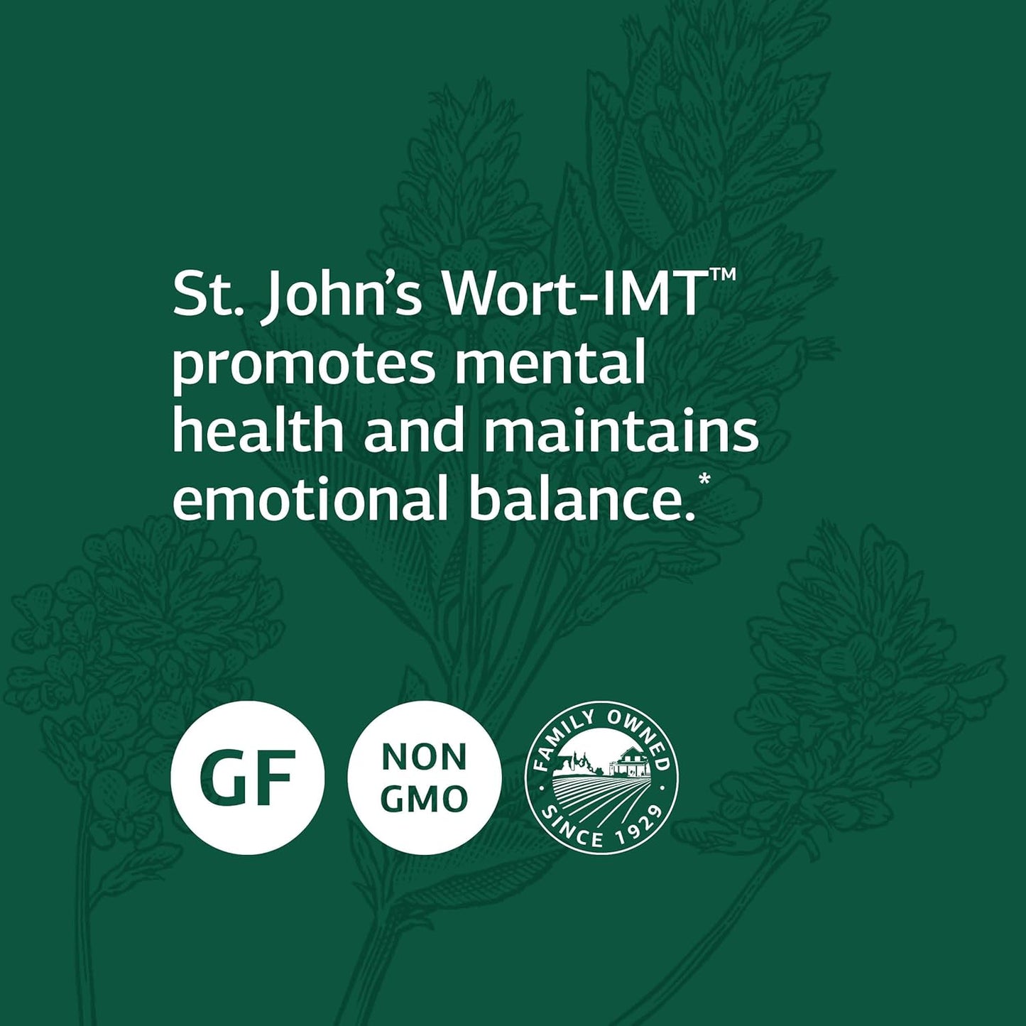 Standard Process St John's Wort-IMT Capsules - Organic Whole Food Mental Health & Stress Relief with Carrot, Alfalfa, Calcium, Inositol, Iodine, & Magnesium - 90ct