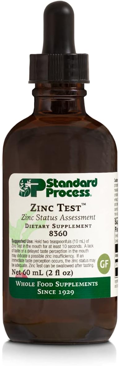Standard Process Zinc Test Supplement - 2 fl. oz. Zinc Standard Process Supplements