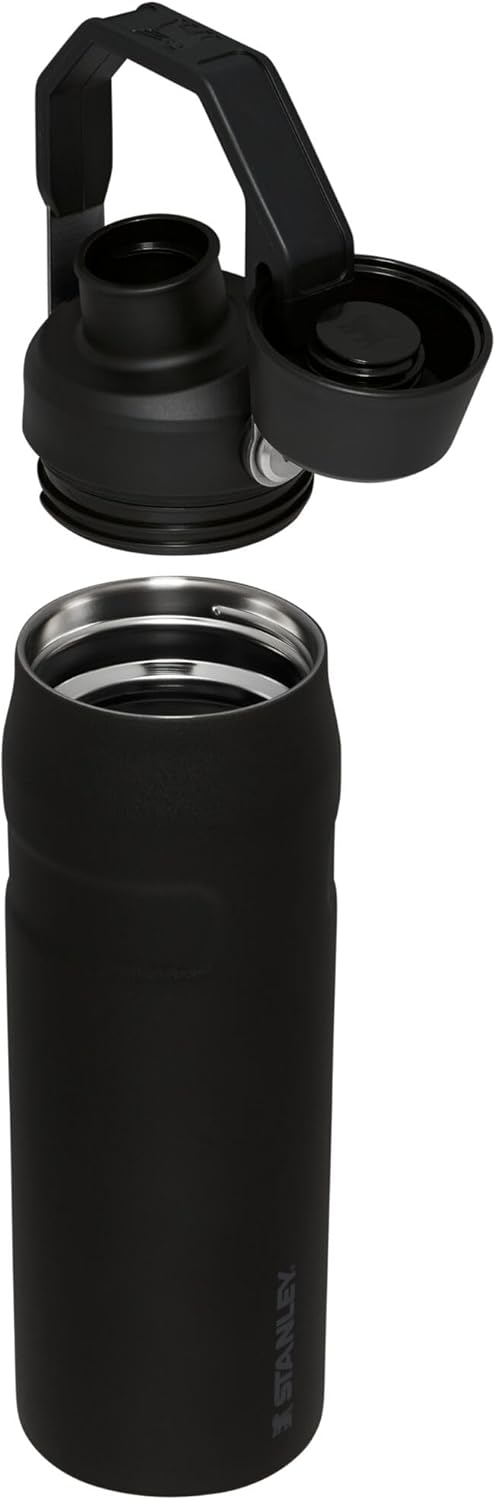 Stanley IceFlow Insulated Stainless Steel Water Bottle with Angled Spout Lid - Lightweight, Leakproof, and BPA-Free for Travel and Sports