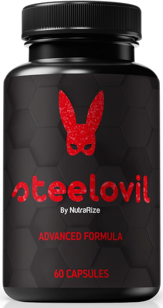 Steelovil Capsules: Natural Male Supplement for Energy & Overall Health (60 Capsules)