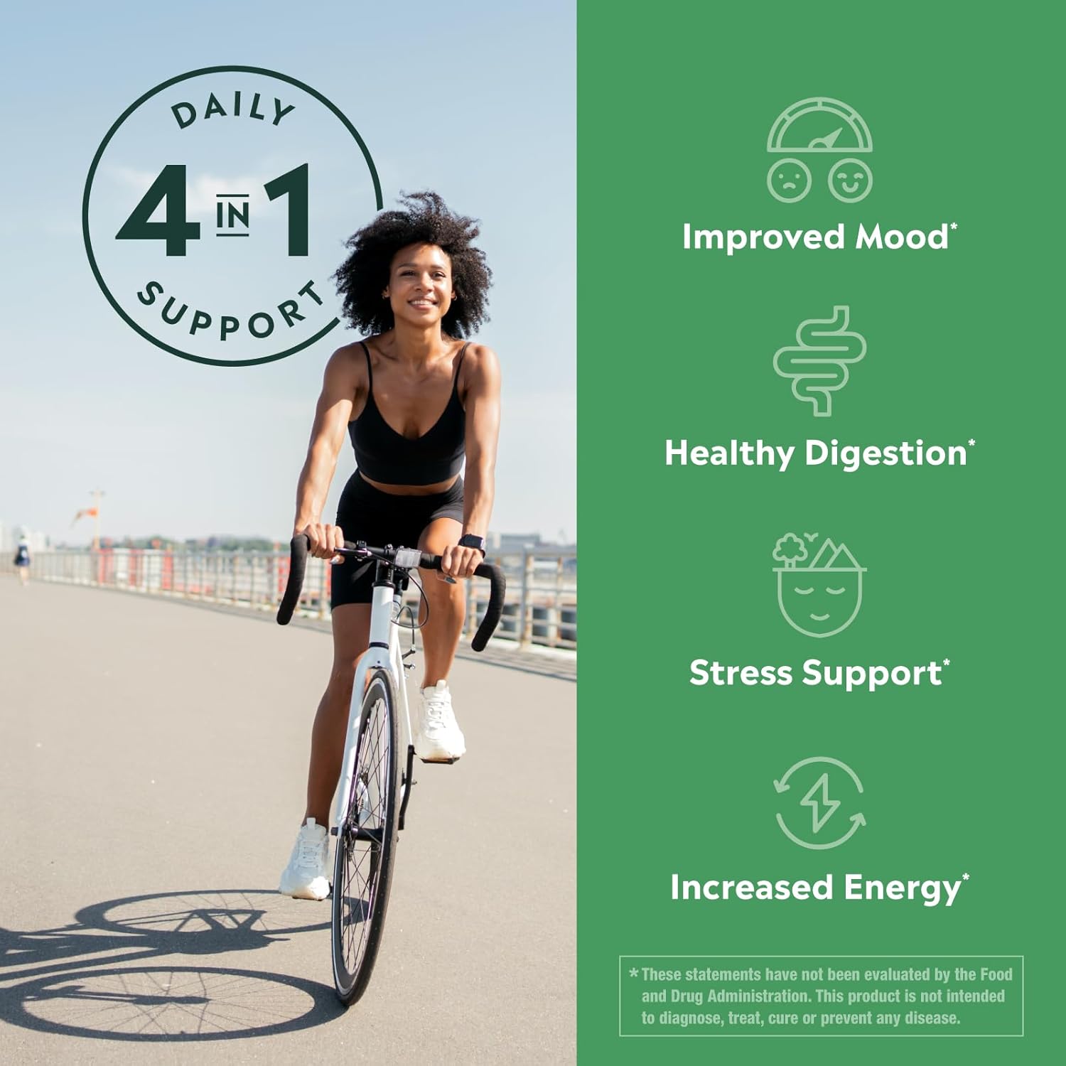 Stem & Root™ Bye Bye Blah Capsules | Probiotic, Digestive Enzymes, Ashwagandha | 1 Billion CFUs | Boost Mood, Energy, Immunity | 30 Capsules