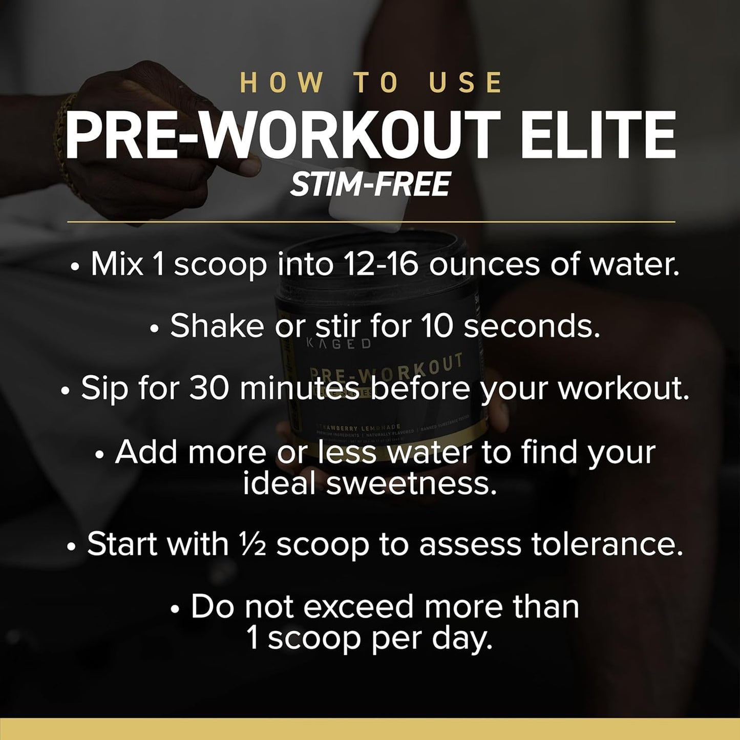 Stim-Free Pre-Workout Powder with L-Citrulline, Beta Alanine, and Creatine - Power, Stamina, Focus - Cherry Limeade Flavor - 20 Servings
