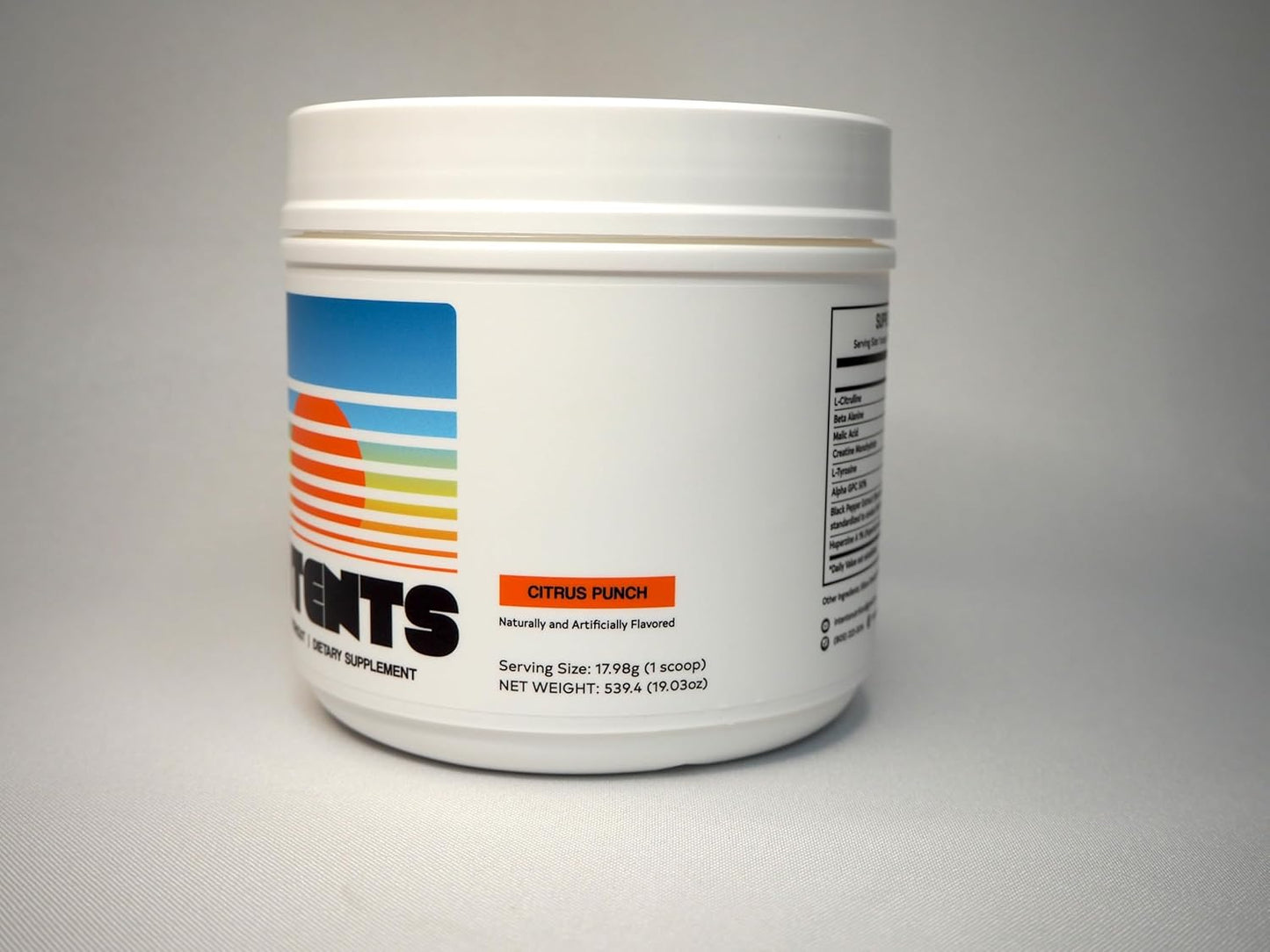 Stimulant-Free Pre-Workout for Energy, Endurance, Focus, and Strength by Intents Nutrition