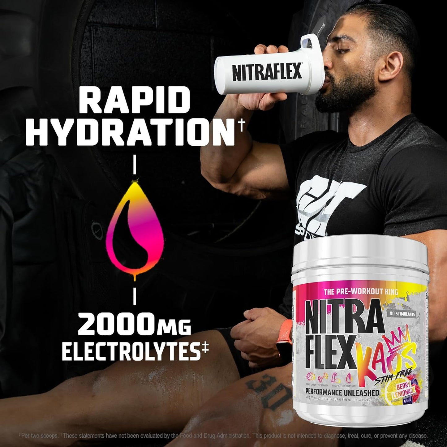 Stimulant-Free Pre-Workout Supplement White Cherry Limeade
