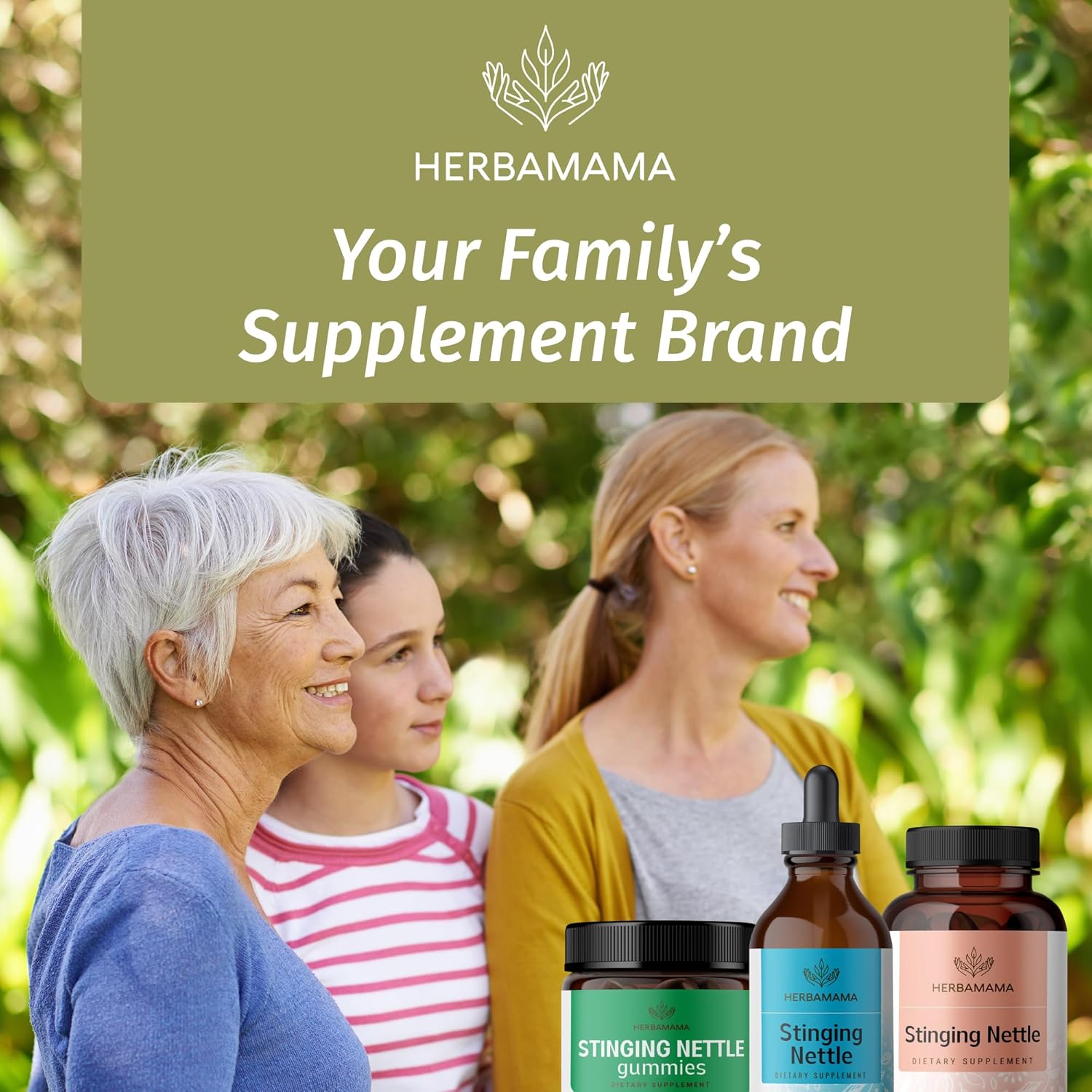 Stinging Nettle & Turmeric Curcumin Herbal Liquid Drops - 2 Pack Bundle - Vegan, Non-GMO, Sugar & Alcohol-Free - 4 fl oz each