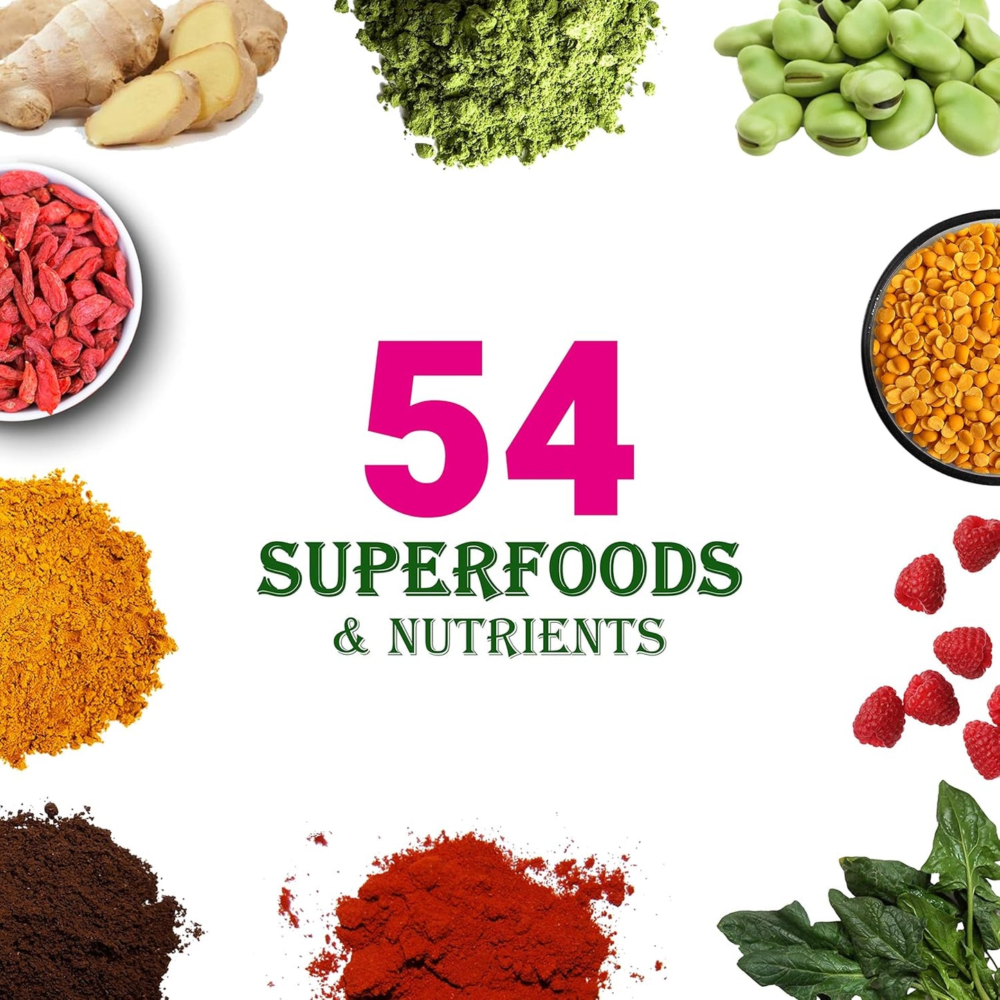 Strawberry Banana Vegan Protein Powder with Superfoods, Probiotics, and Plant-Based Protein - Dairy-Free and Keto-Friendly Meal Replacement Shake (15 Servings)