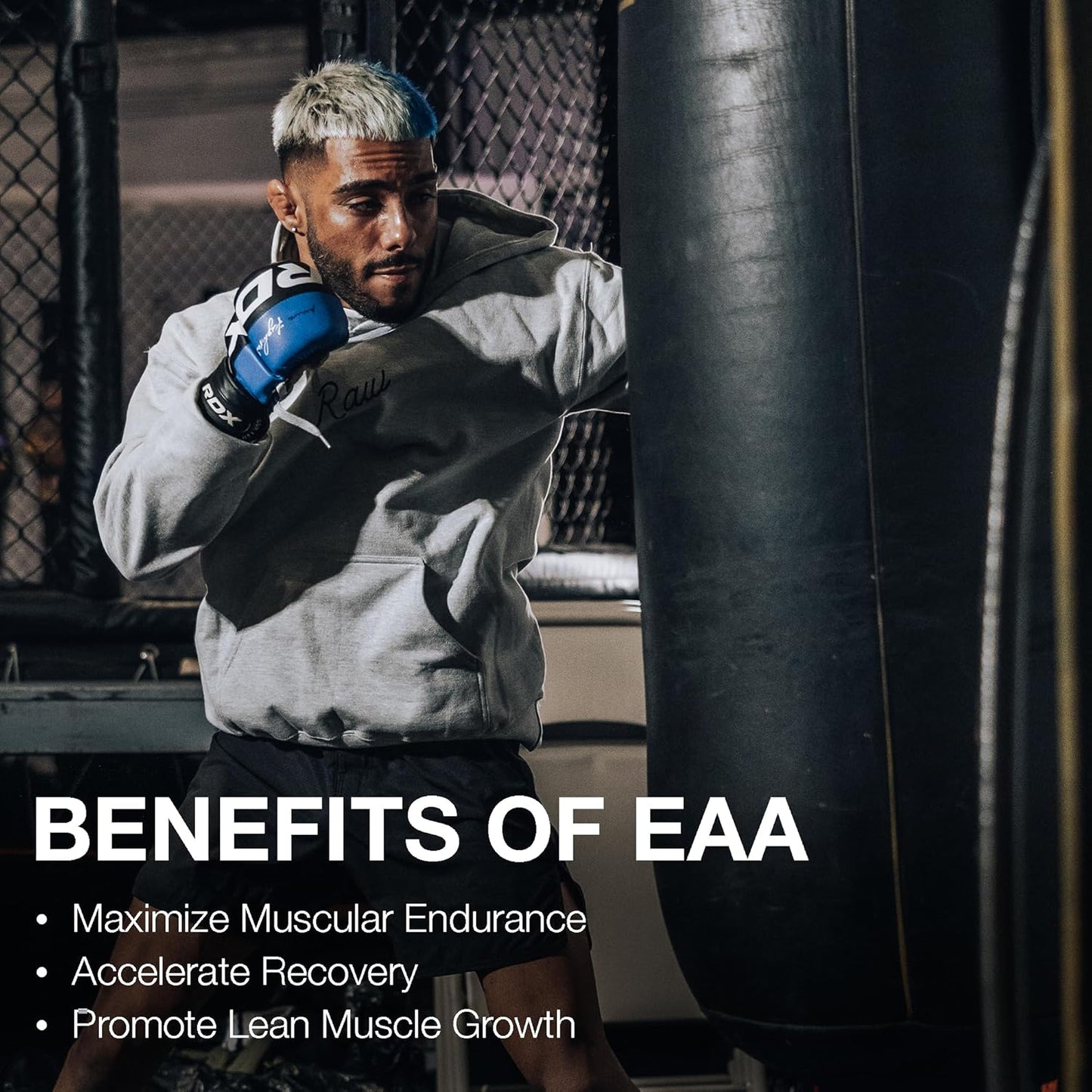 Strawberry Lemonade EAA Amino Acids Powder - Pre Workout Energy Supplement for Strength, Endurance, Recovery & Lean Muscle Growth - BCAA Supplement, 25 Servings