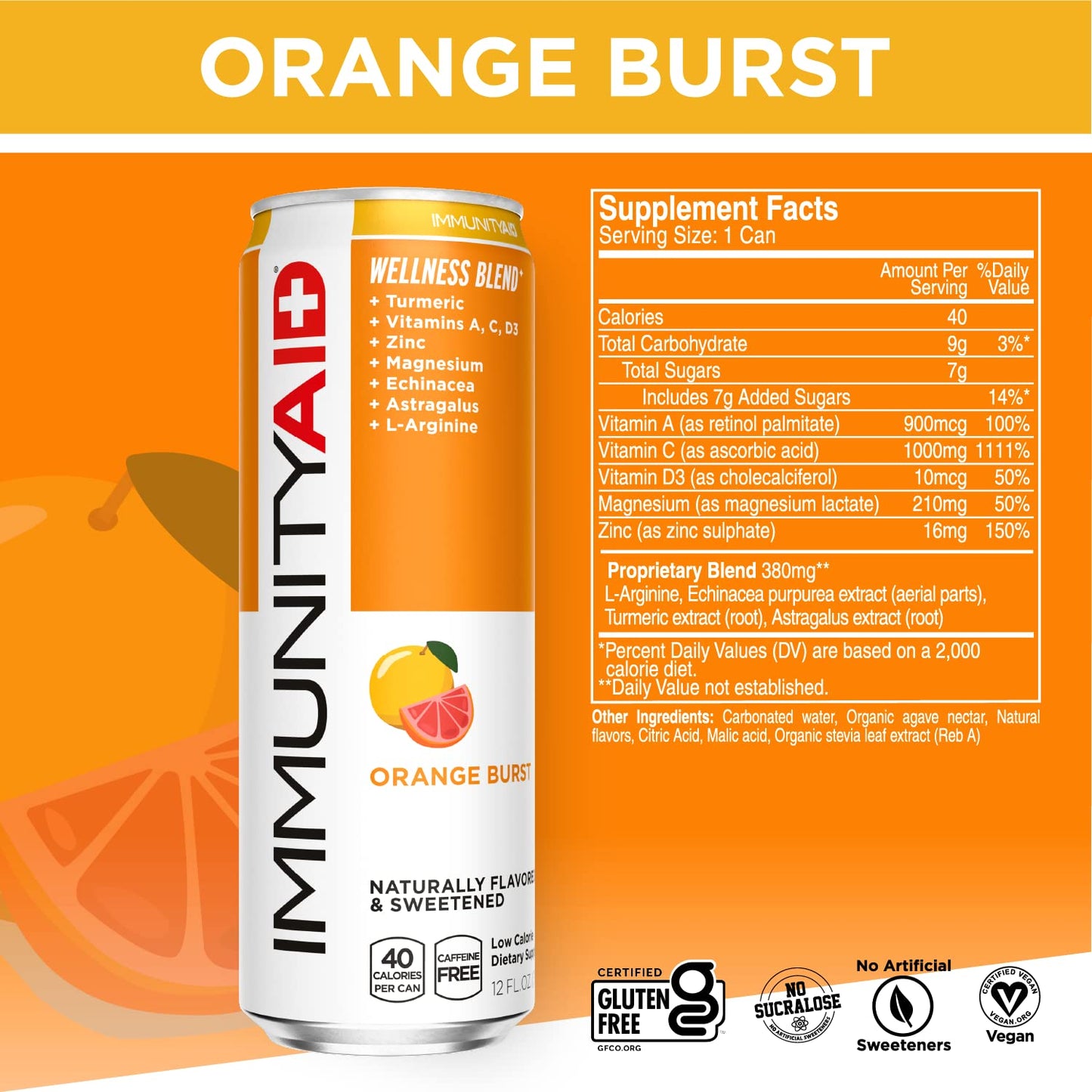 Strawberry Lemonade Post Workout Recovery Drink - BCAAs, Glucosamine, Electrolytes - Paleo, Vegan, Gluten-Free - 40 Calories - 12 Fl Oz Can - Pack of 24