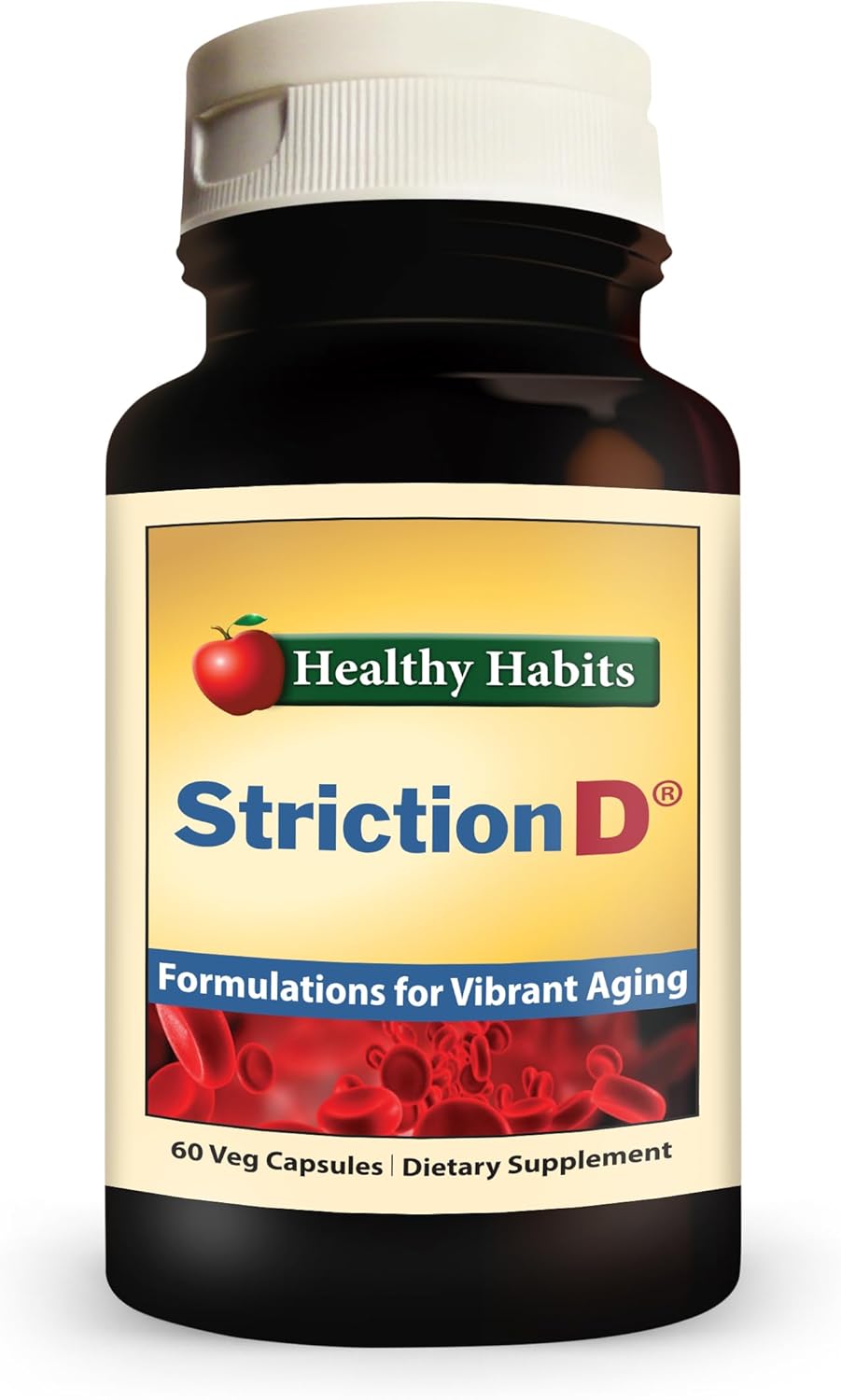 StrictionD with Glucohelp Banaba Extract, Ceylon Cinnamon, and Crominex 3 for Promoting Healthy Habits
