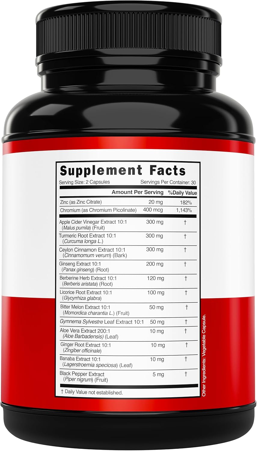 Sugar Free Berberine Gummies with Ceylon Cinnamon - 1,200mg GLP1 Supplement - 14 in 1 Formula with ACV, Chromium, Turmeric