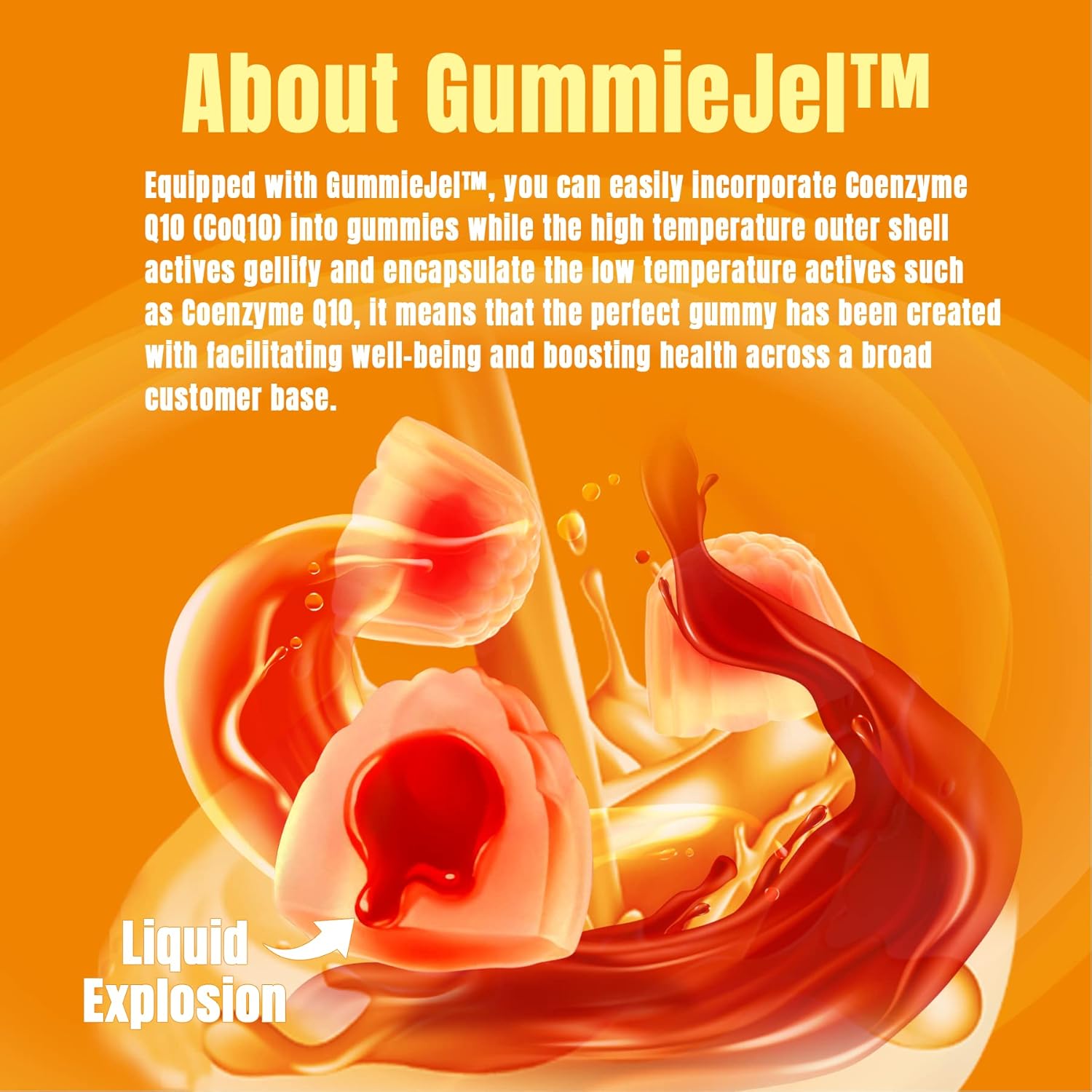 Sugar-Free CoQ10 Gummies with Omega-3, EPA, DHA, B3, and Zinc - Vegan Heart Health Supplements - 60 Day Supply