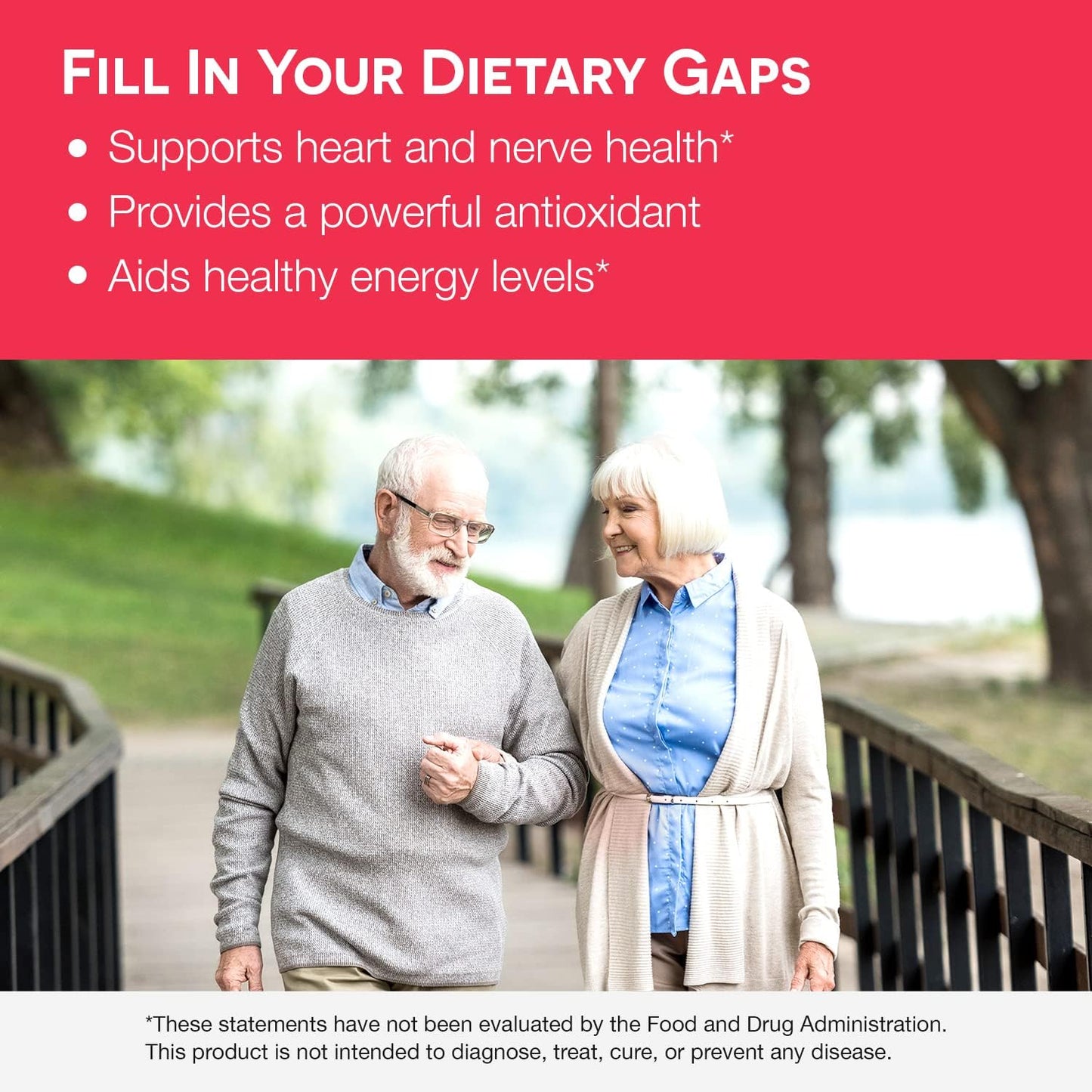 Sugar-Free CoQ10 Supplement 100mg - EZ Melts Dissolvable Tablets for 2 Months