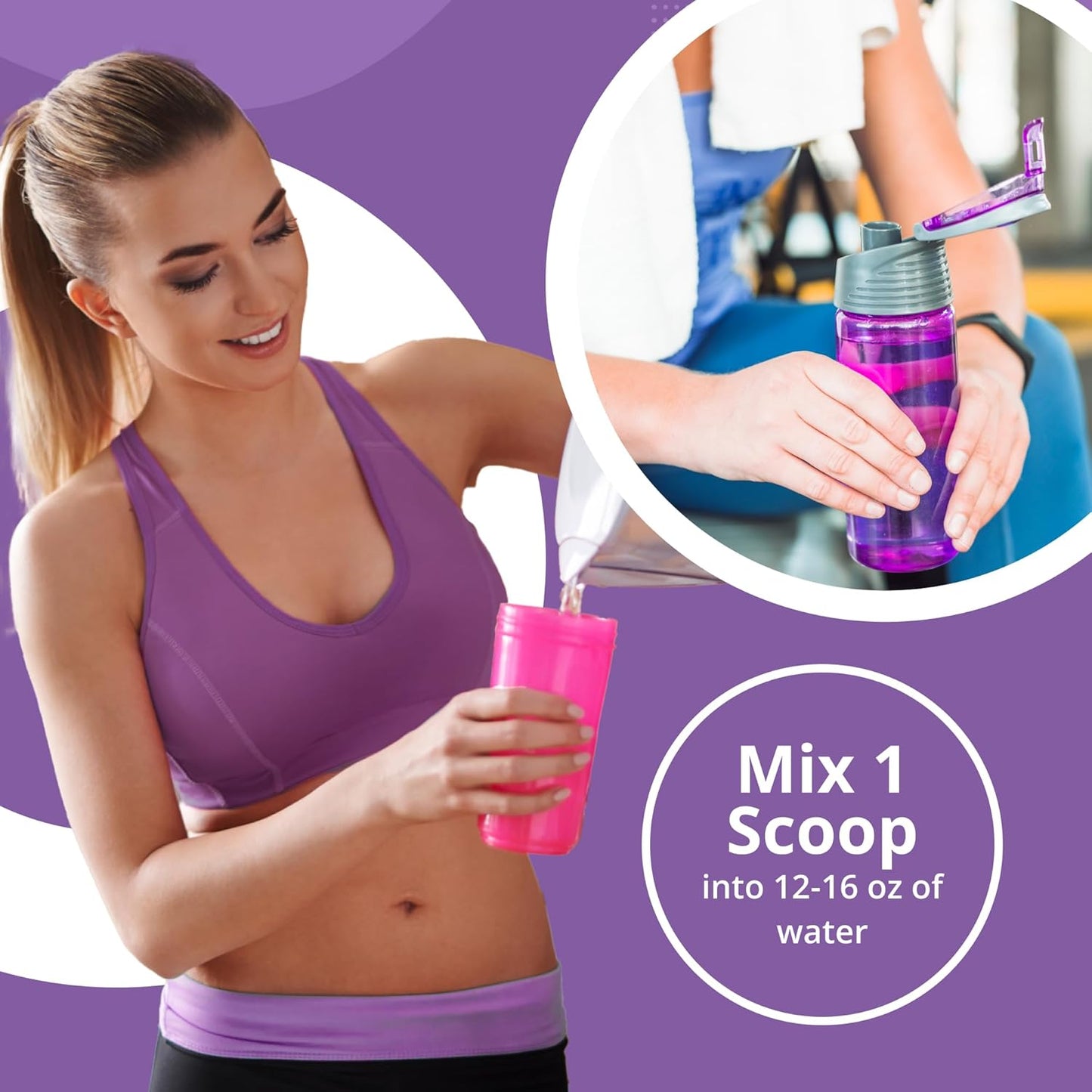 Sugar Free Electrolyte Powder Mix for Hydration | Keto Friendly Grape Flavor | Low FODMAP, Non-GMO, Gluten Free | 30 Servings