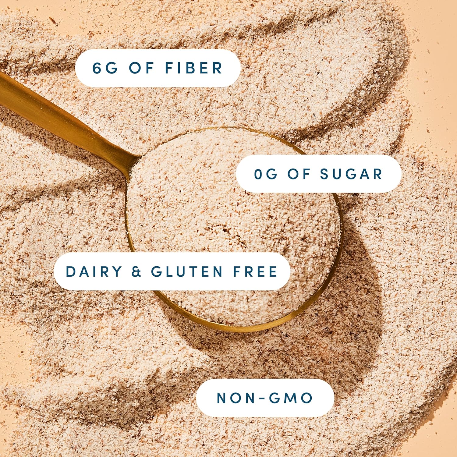 Sugar Free Lemonade Flavored Psyllium Husk Powder - Non-GMO Prebiotic Fiber Supplement for Digestive Health & Bloating Relief, Gluten Free - 30 Servings