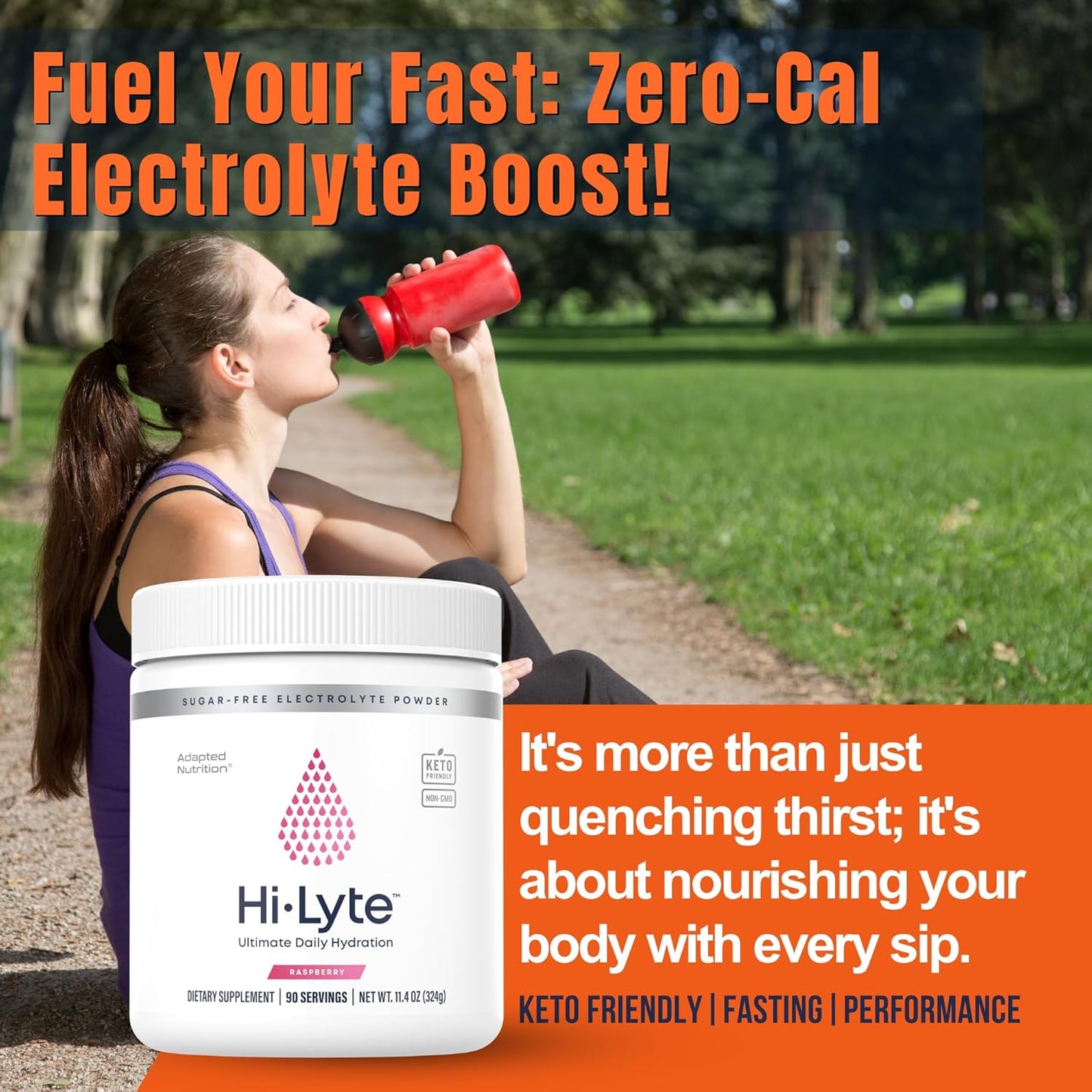 Sugar-Free Raspberry Electrolyte Powder Drink Mix - 90 Servings | Gluten-Free Keto Hydration Supplement | Zero Calories & Carbs | No Maltodextrin | Light Refreshing Flavor