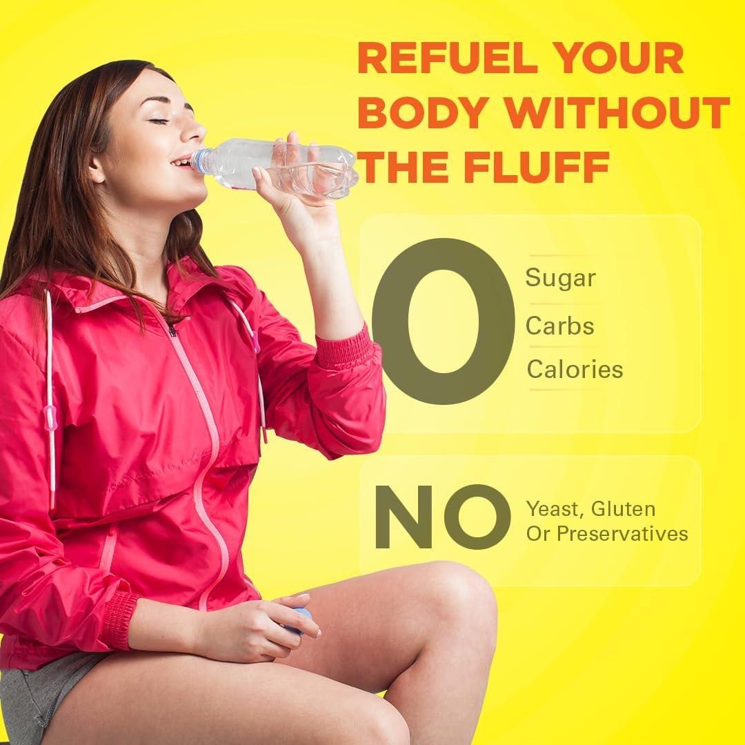 Sugar-Free Tropical Keto Electrolyte Powder Packets - Hydration & Electrolyte Drink Mix with Potassium, Magnesium, Sodium, & Calcium - 30 Servings