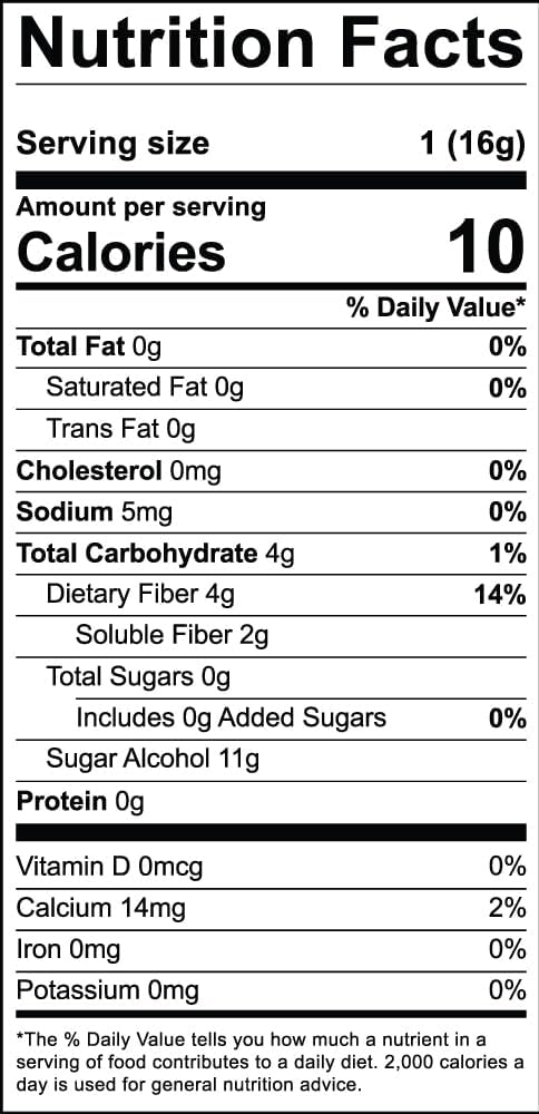 Sugar-Free Vanilla Flavored Psyllium Husk Fiber Packets - 24 Pack, Naturlax Brand