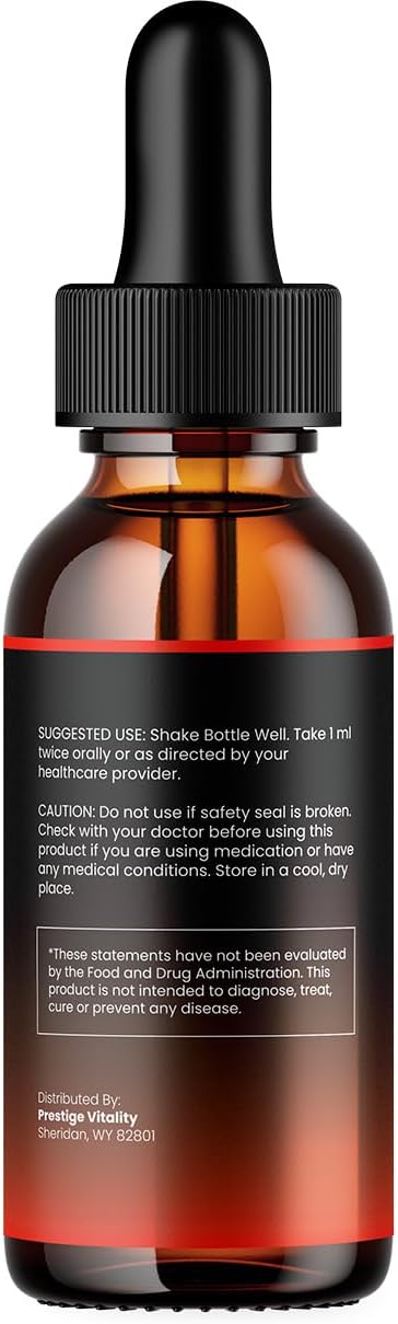 SugarSix Liquid Drops - Extra Strength Dietary Supplement for Healthy Sugar Levels - 5 Pack (5 Month Supply)