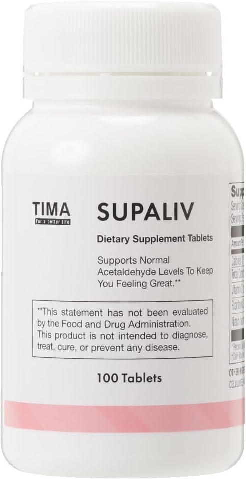 SUPALIV Liver Health & Immunity Support Supplement | Japanese Patented Formula | Antioxidants | 100 Tablets