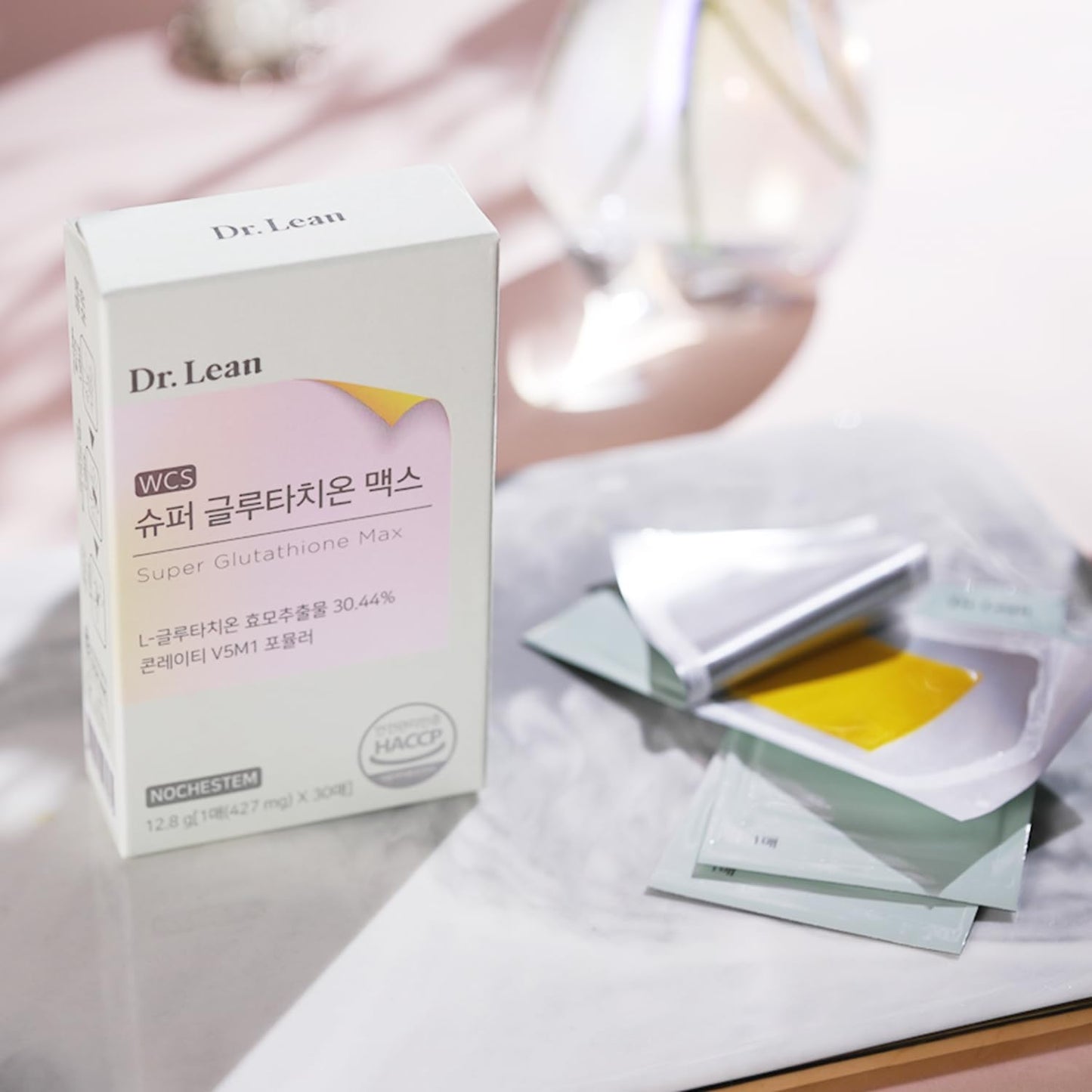 Super Glutathione Max Orally Disintegrating Edible Film for Skin - Fast Absorption, High Vitamin & Hyaluronic Acid Content (30 Sheets)