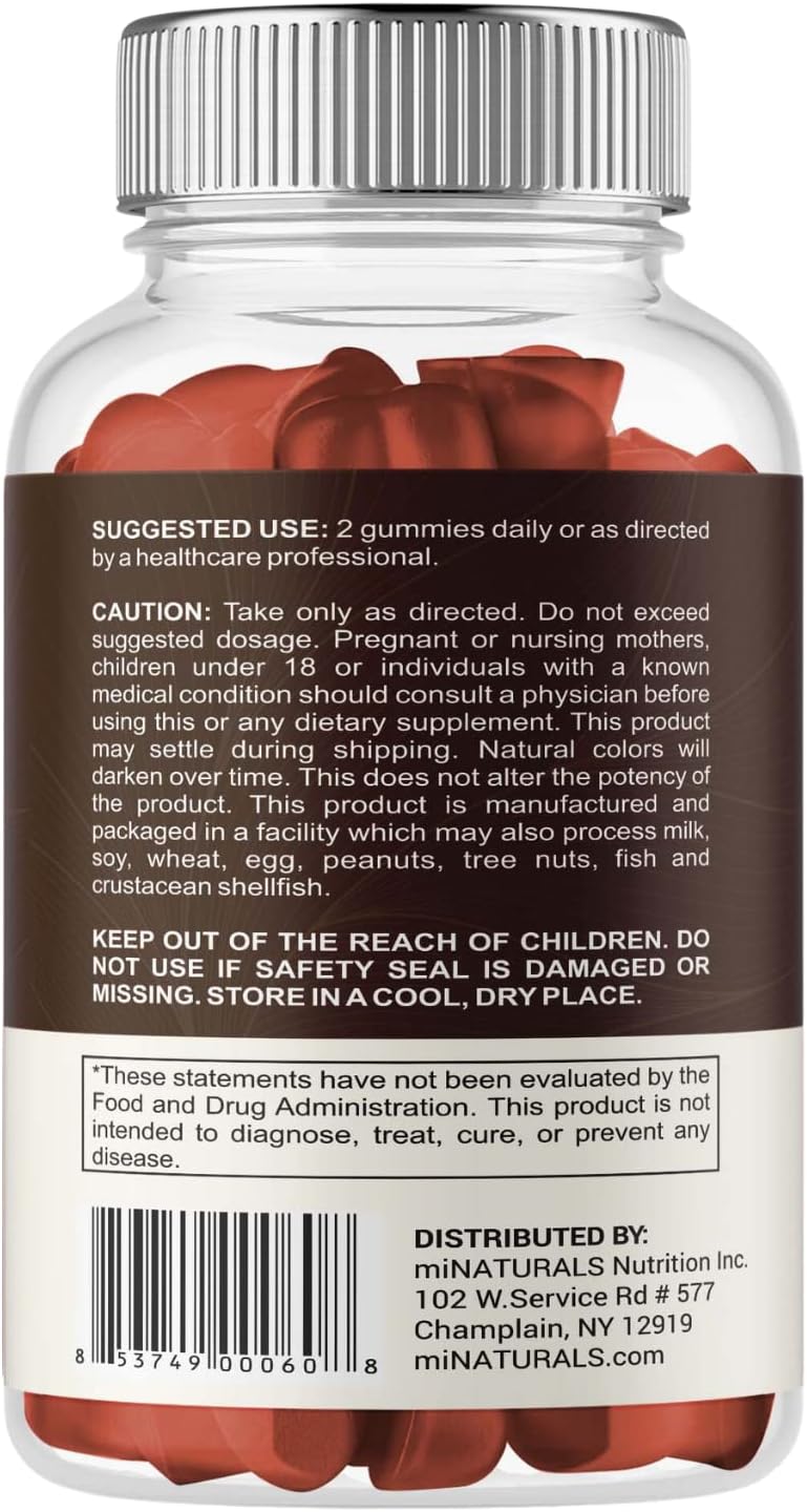 Super Mushroom Gummies for Adults - 10X Mushroom Supplement with Lions Mane for Brain and Immune System Health - No More Pills or Capsules