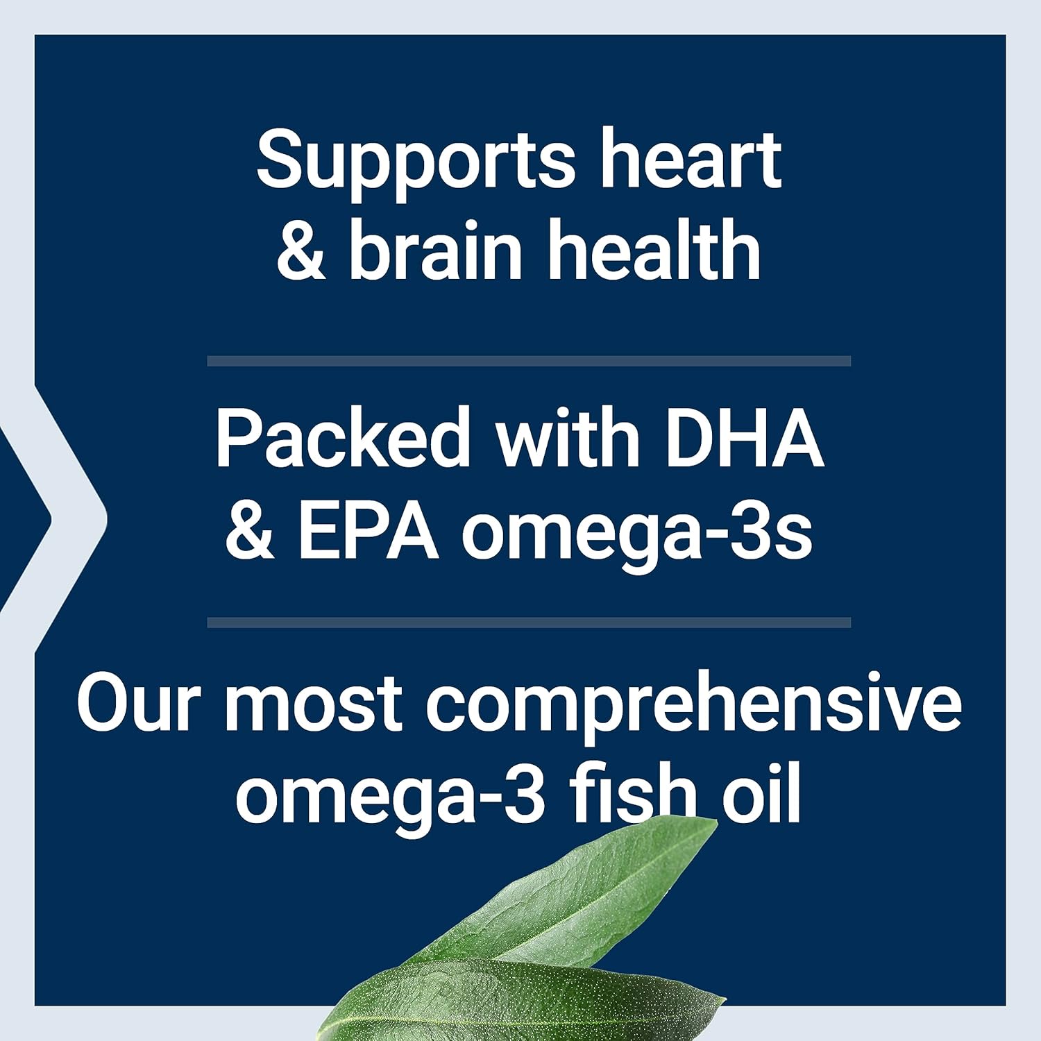 Super Omega-3 Fish Oil Supplement with EPA/DHA, Sesame Lignans, Olive Extract, Krill, Astaxanthin - Lemon Flavor - 120 Count