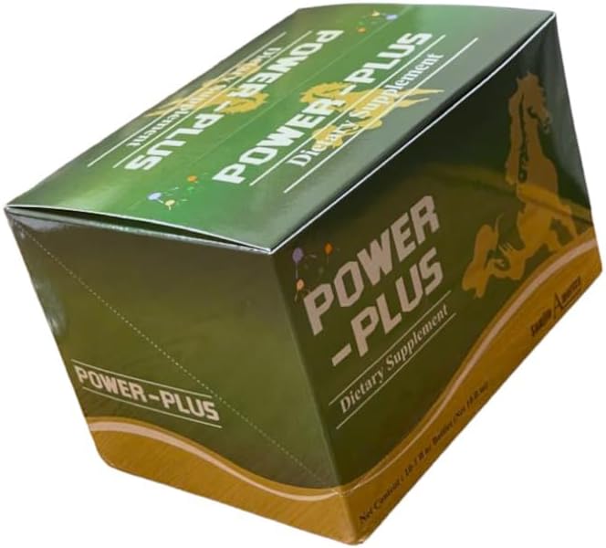 Super Power-Plus Botanical Blend Liquid Supplement - Pack of 10 Bottles, 1 FL OZ Each