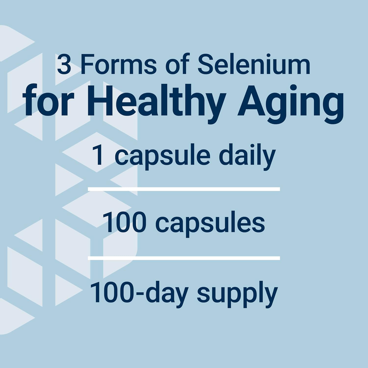 Super Selenium Complex with Vitamin E - Supports Cellular Health and Longevity - 100 Capsules - Gluten-Free, Non-GMO, Vegetarian