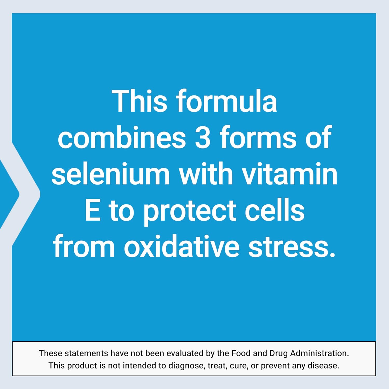 Super Selenium Complex with Vitamin E - Supports Cellular Health and Longevity - 100 Capsules - Gluten-Free, Non-GMO, Vegetarian