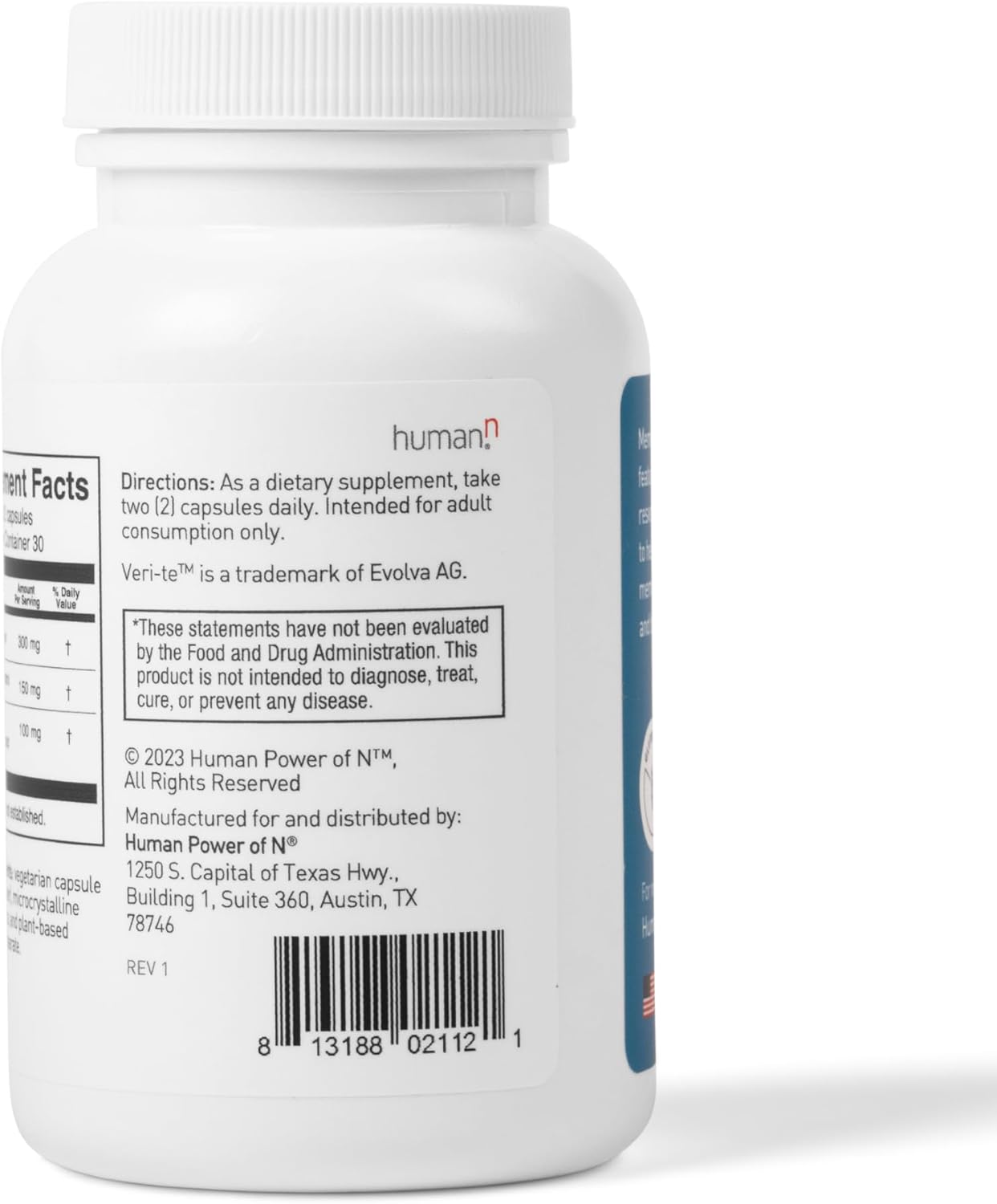 SuperBeets Memory & Focus Brain Supplement Capsules - Enhanced Mental Alertness with Clinically Studied Nootropics and Beet Root Powder - 60 Capsules