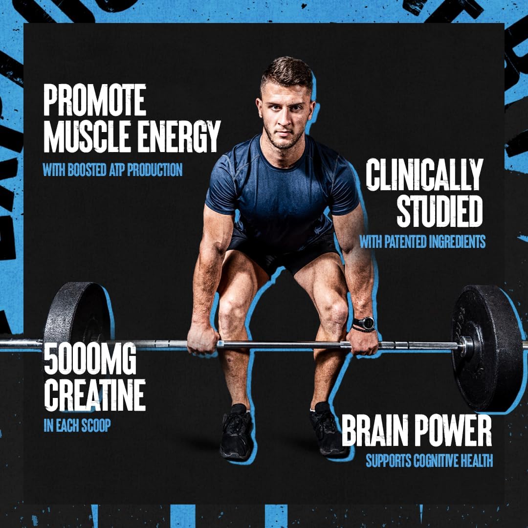 Supercharged Animal Creatine Powder with Betaine Anhydrous & PurpleForce - Boost Endurance, Recovery - Watermelon Flavor