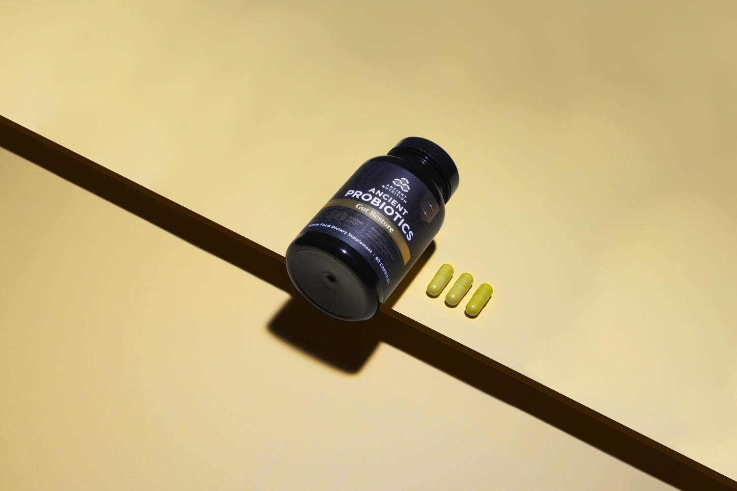 Superfoods Blend Probiotics with Ginger & Fenugreek for Digestive Support - 90ct, 50 Billion CFUs/serving, Reduces Diarrhea, Constipation, Gas, Bloating