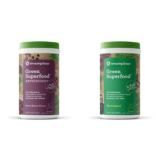 Superfoods Powder: Amazing Grass Greens Blend with Original and Antioxidant Benefits