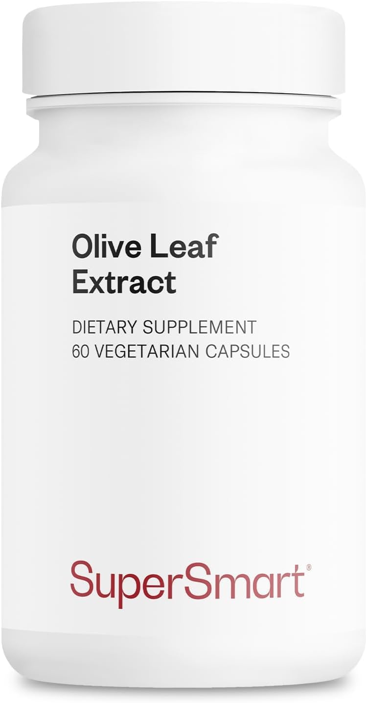 Superior Immune Support: Olive Leaf Extract 250mg/day, 32% Oleuropein - Non-GMO & Gluten Free - 60 Veg Capsules