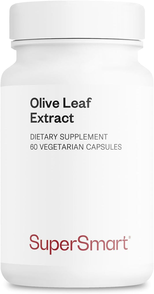 Superior Immune Support: Olive Leaf Extract 250mg/day, 32% Oleuropein - Non-GMO & Gluten Free - 60 Veg Capsules