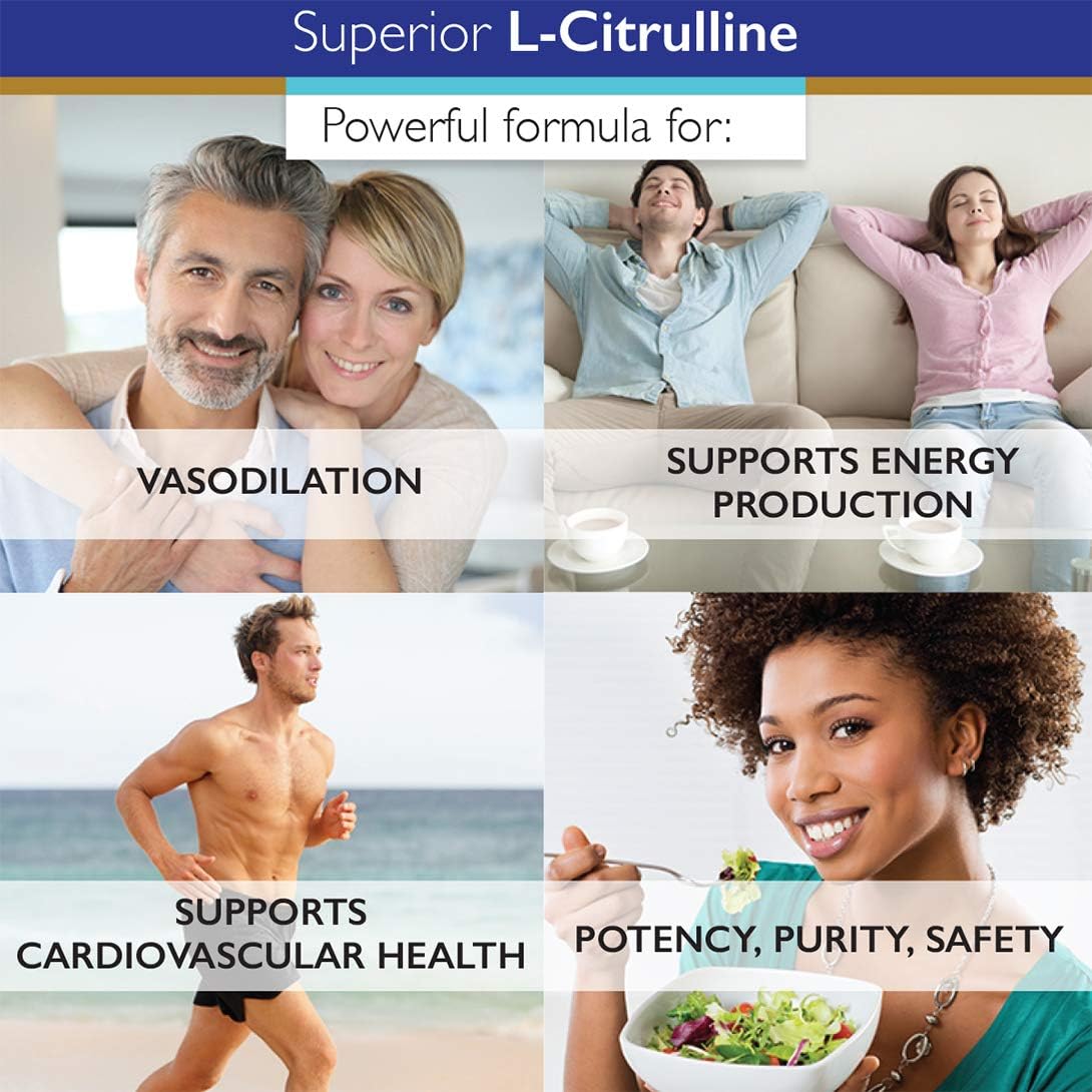 Superior Labs L-Citrulline Capsules - 3,000mg Dosage - 150 Veg Caps - Supports Vasodilation, Energy, Cardio Health