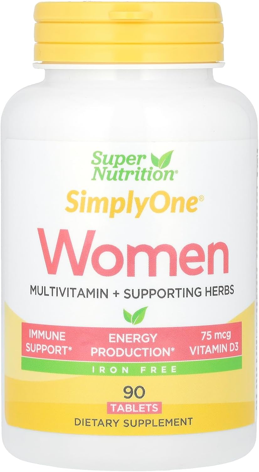 SuperNutrition SimplyOne Women's Multi-Vitamin - 90 Count Bottle