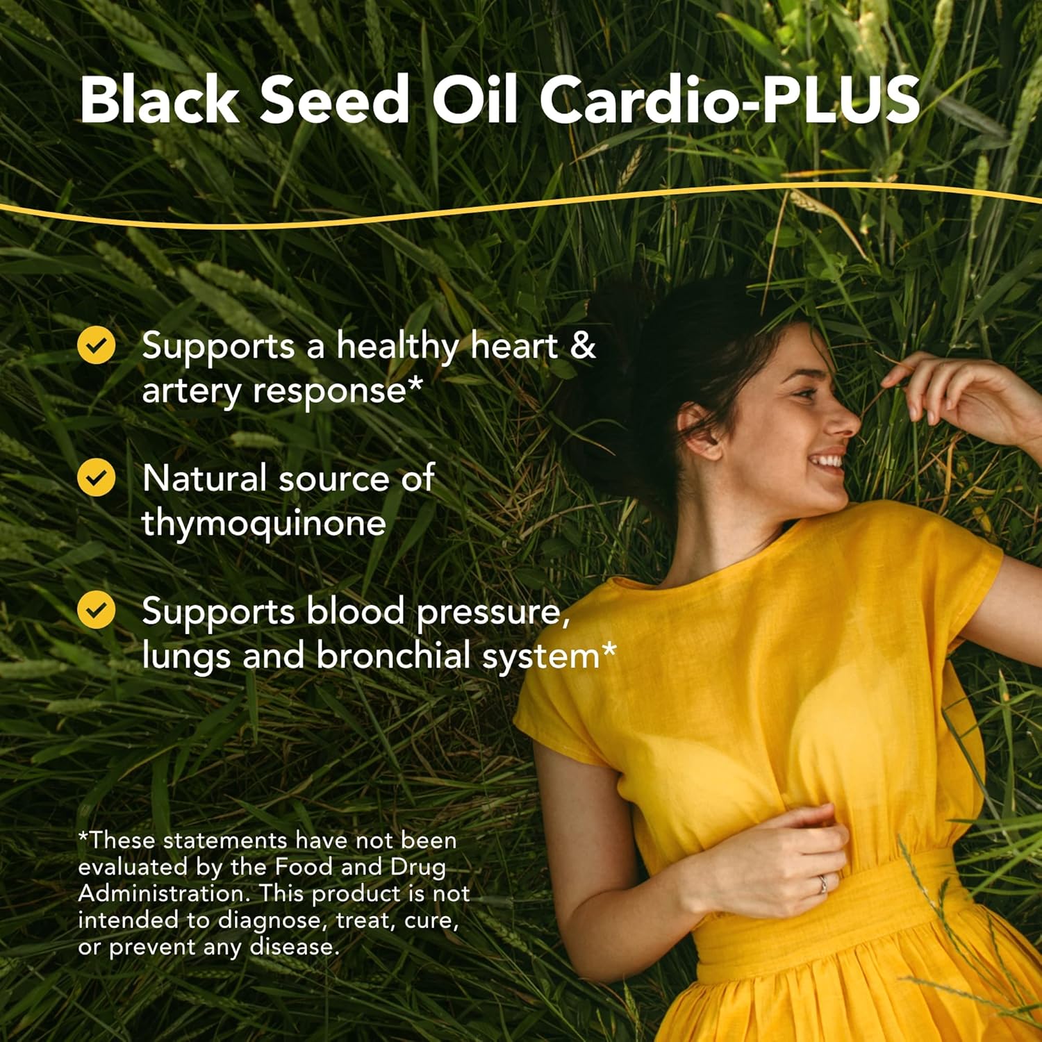 Support Heart Health with North American Herb & Spice Black Seed Oil Cardio-Plus - 8 fl oz - Non-GMO - 48 Servings - Muscadine & Pomegranate