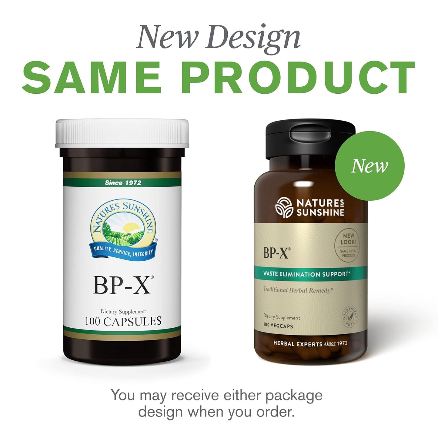 Support Intestinal, Digestive, and Liver Health with Nature's Sunshine BP-X - 100 Capsules