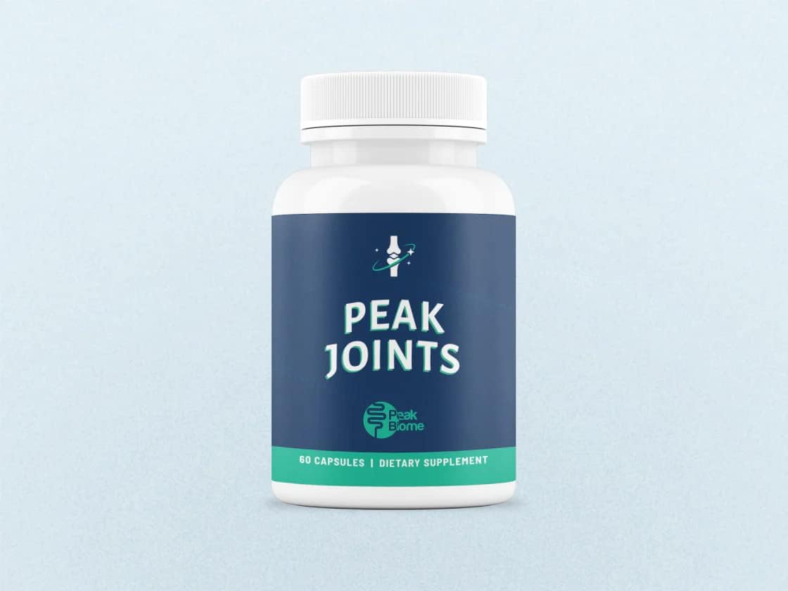 Support Joint Comfort and Flexibility with Peak Biome Peak Joints Supplement featuring MSM & Hyaluronic Acid