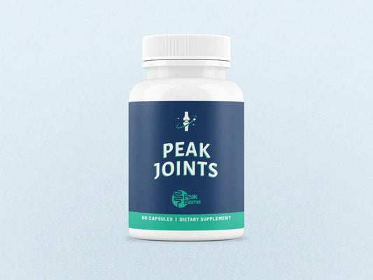 Support Joint Comfort and Flexibility with Peak Biome Peak Joints Supplement featuring MSM & Hyaluronic Acid