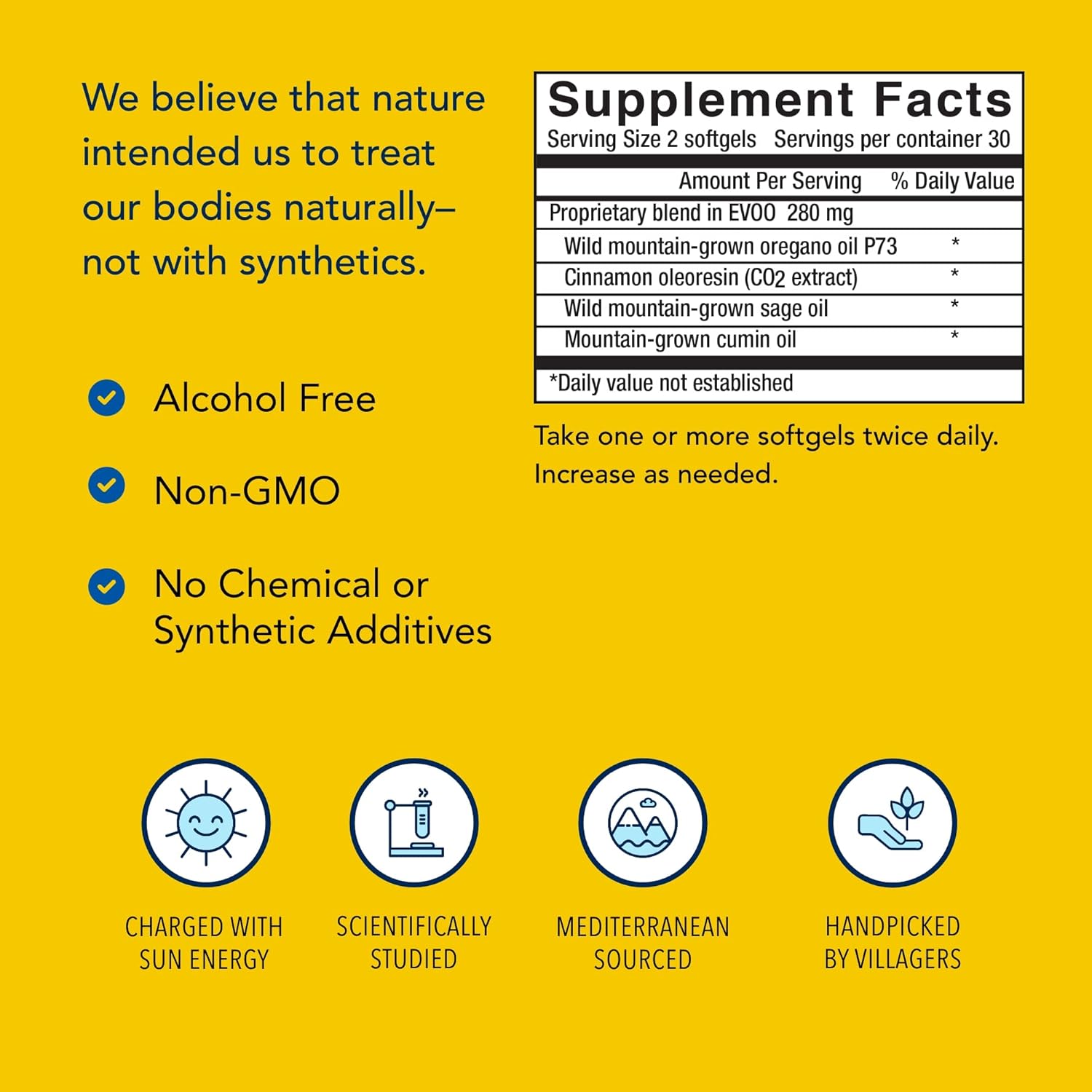 Supports Immune & Respiratory Health Softgels - Pack of 3 - North American Herb & Spice OregaResp P73 - Oreganol P73 Oregano Oil - Non-GMO - 90 Servings