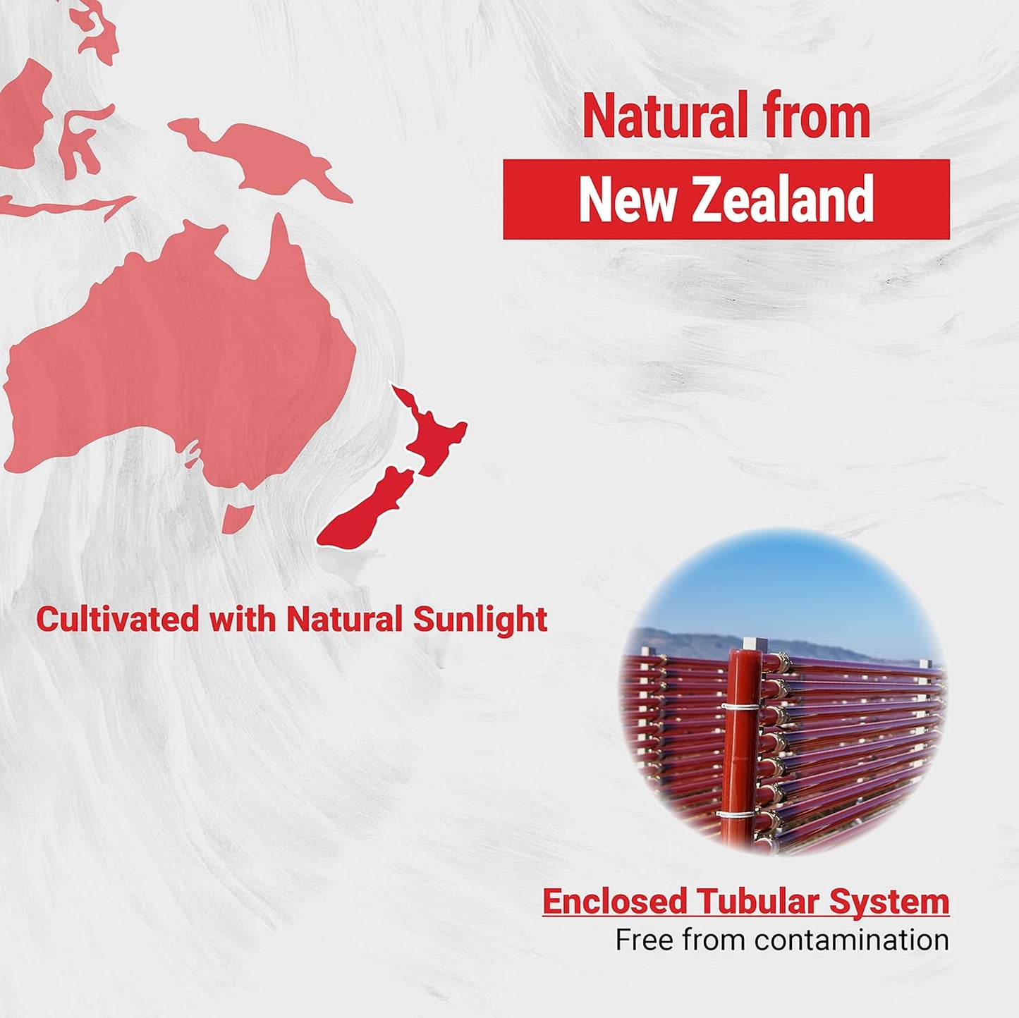 Sustainably Grown Naturalis New Zealand Astaxanthin Softgels - Non-GMO, Soy & Gluten Free - 180 Count