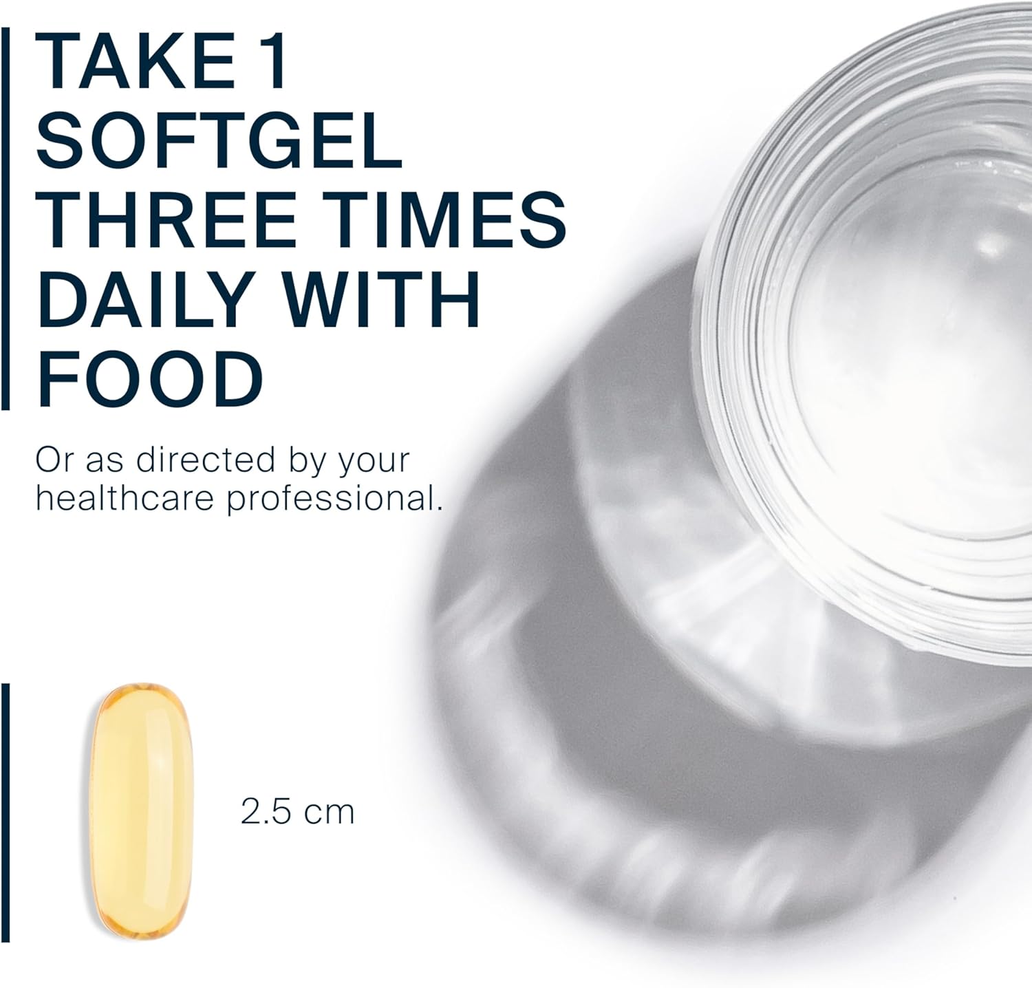 Sustainably Sourced Ultra Pure Fish Oil 800 Triglyceride Form with High EPA & DHA Omega-3 for Heart, Brain, & Immune Health - Lemon Flavor - 90 Count - Gluten, Dairy, Soy Free