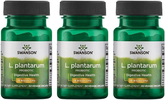 Swanson L. Plantarum Digestive Supplement for Gastrointestinal Balance & Regularity - Natural Formula for Bloating - 90 Veggie Capsules