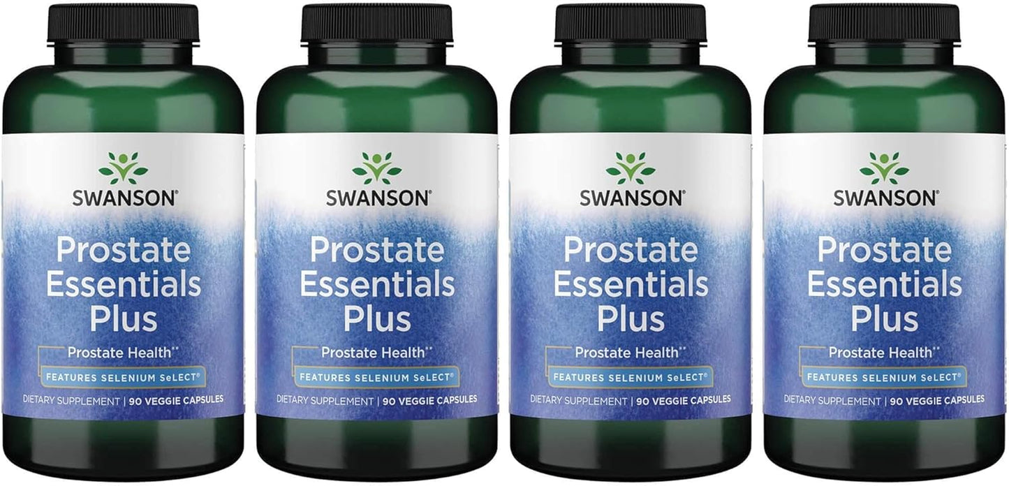 Swanson Prostate Essentials Plus 360 Veg Capsules - Value Pack