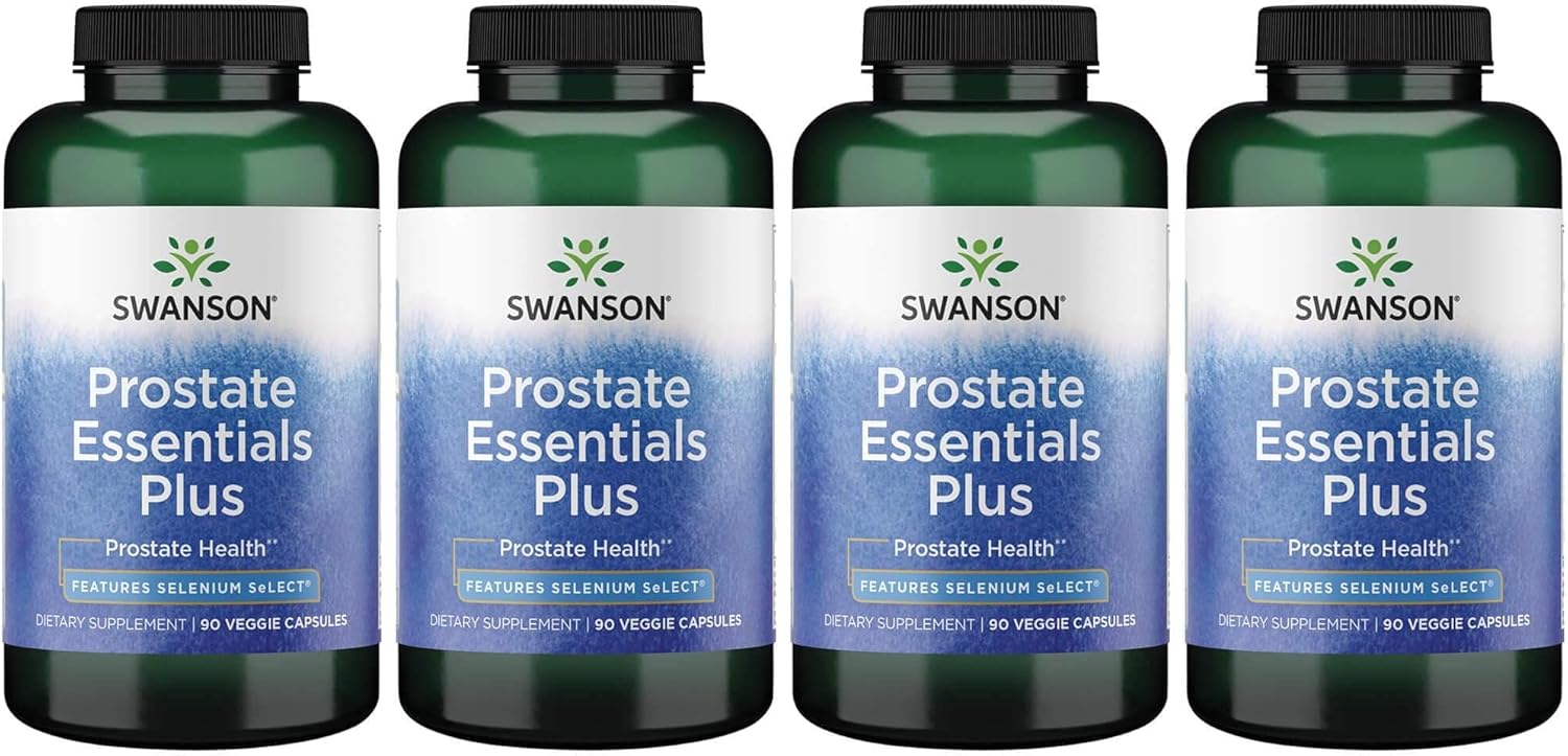 Swanson Prostate Essentials Plus 360 Veg Capsules - Value Pack