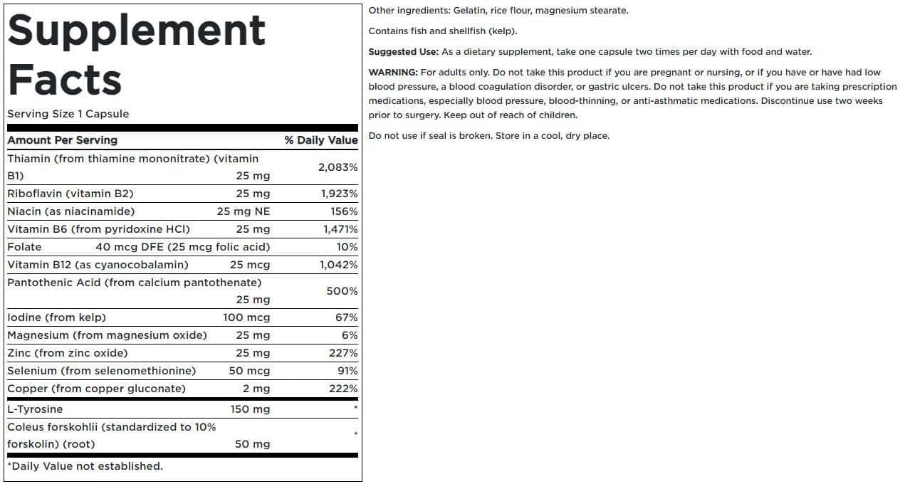Swanson Thyroid Essentials 180 Capsules - 2 Bottles for Thyroid Support Supplement
